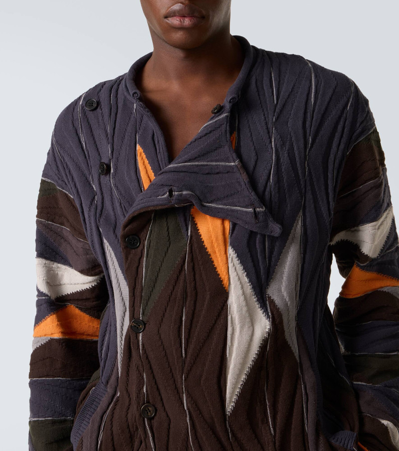 Raday asymmetric cotton cardigan 5