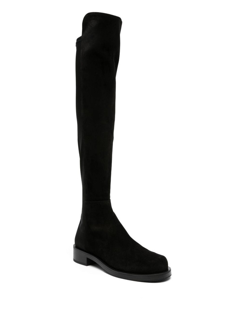 Stuart Weitzman 5050 Bold 40mm suede boots outlook