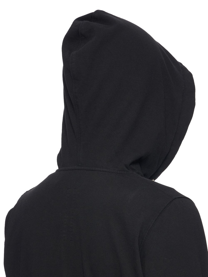 Eyelet-Embellished Cotton-Jersey Zip-Up Hoodie 7