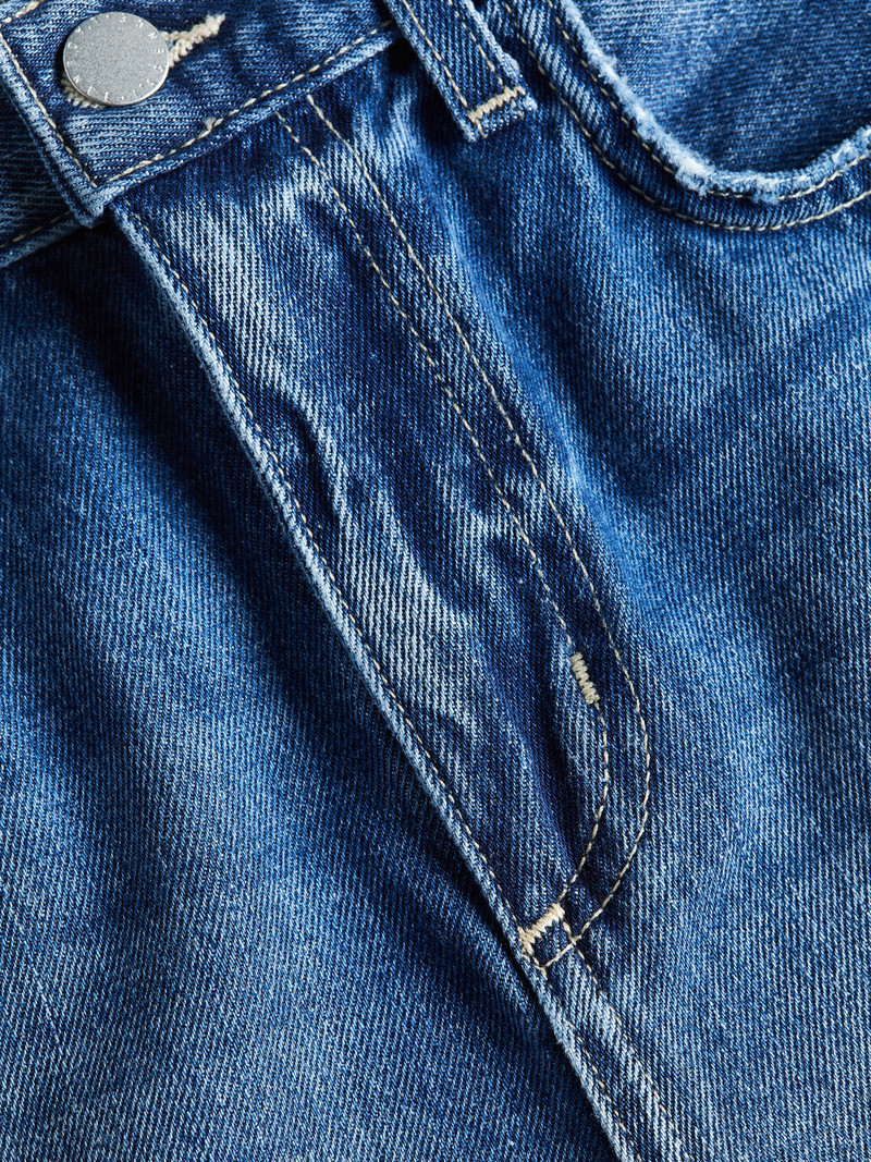 Clark Distressed Denim Short 6