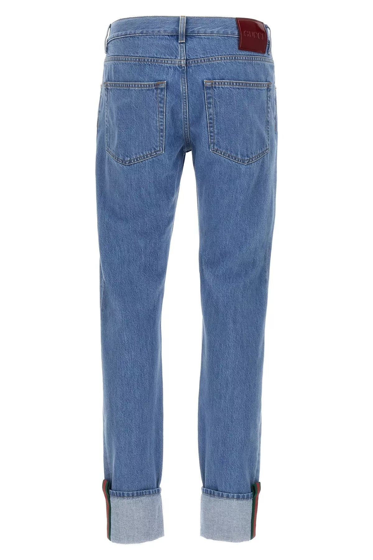 Gucci Men Turn Up Jeans - 2