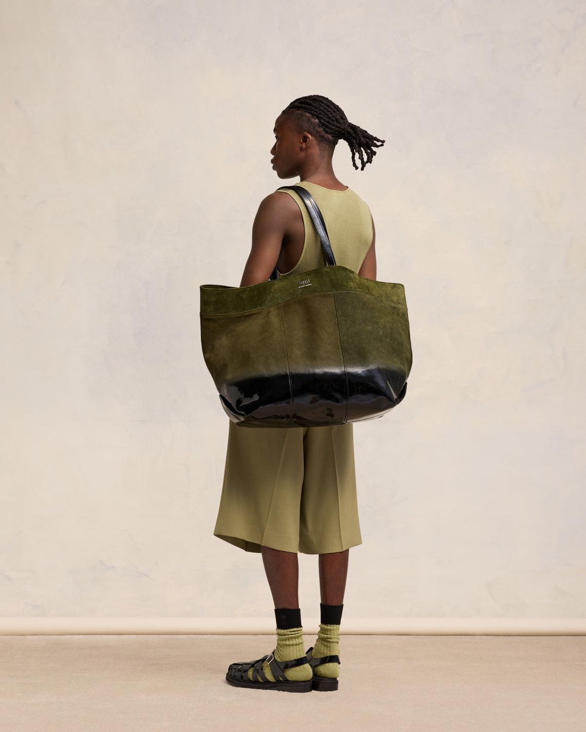 EAST WEST MAXI AMI SHOPPING BAG - 7