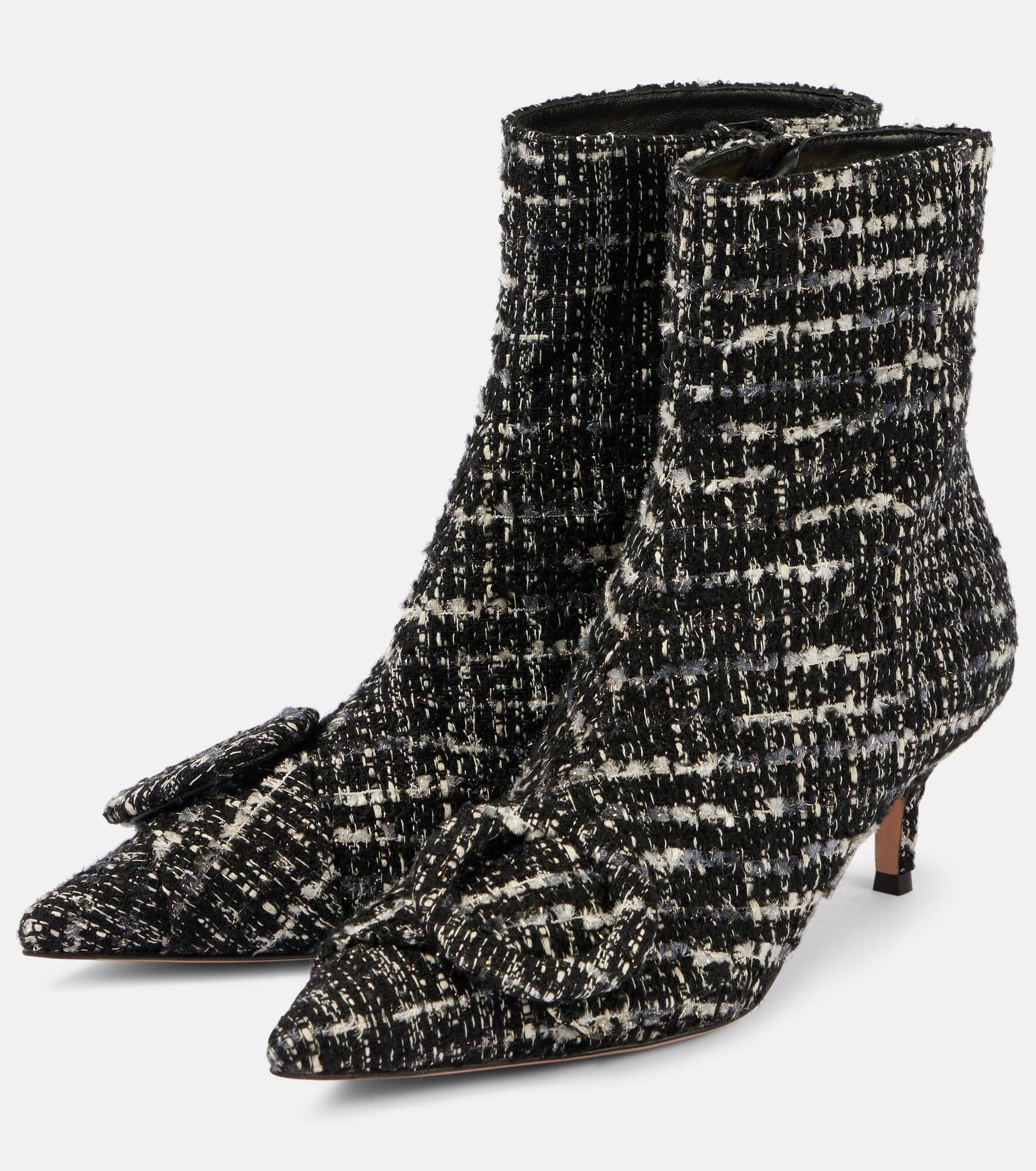 Tweed ankle boots - 5