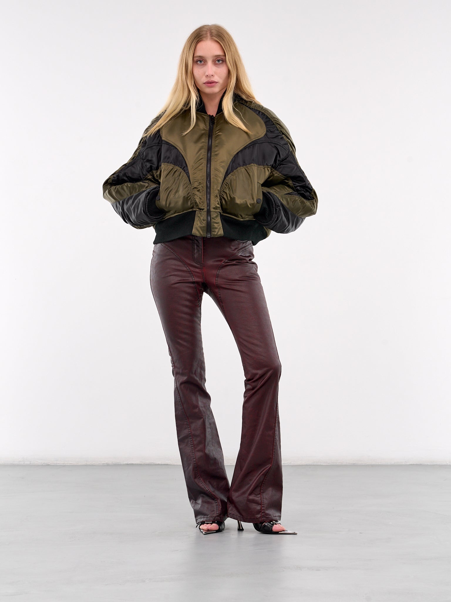 Satin Bomber Jacket - 6