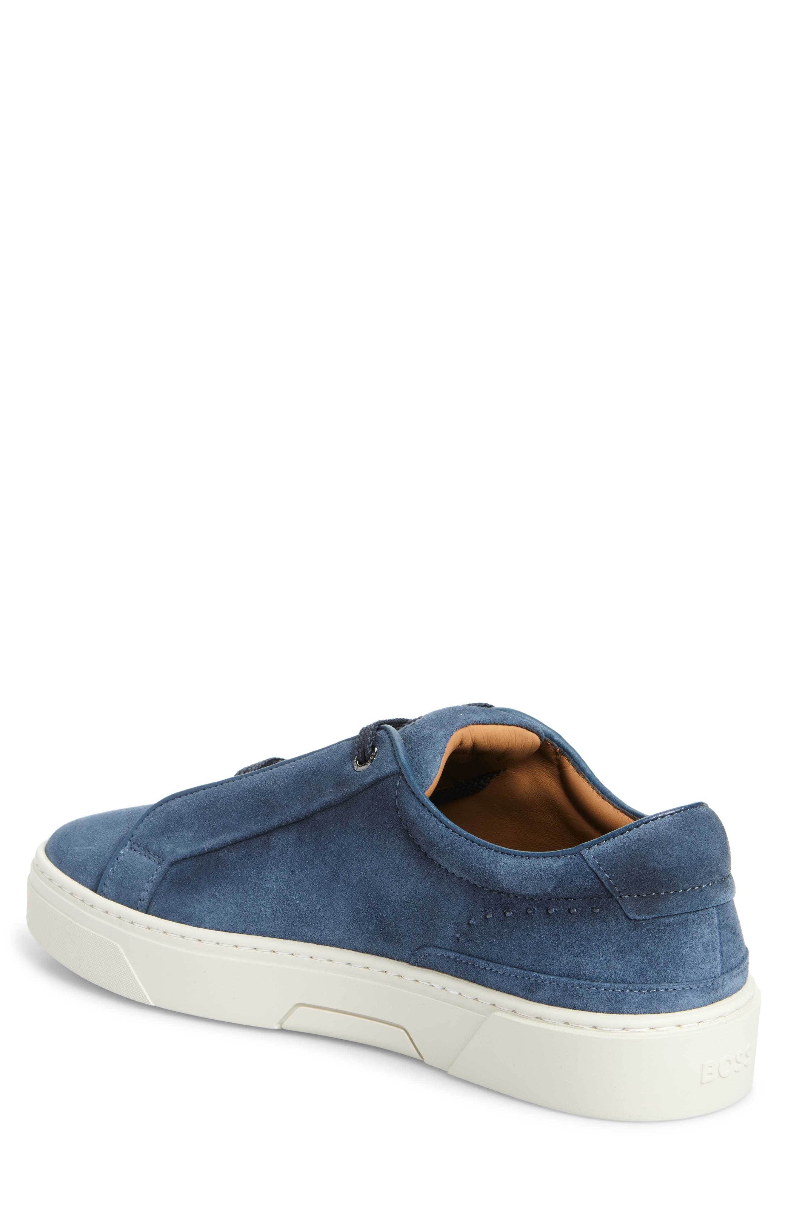 BOSS Gary Suede Sneaker in Bright Blue at Nordstrom - 2
