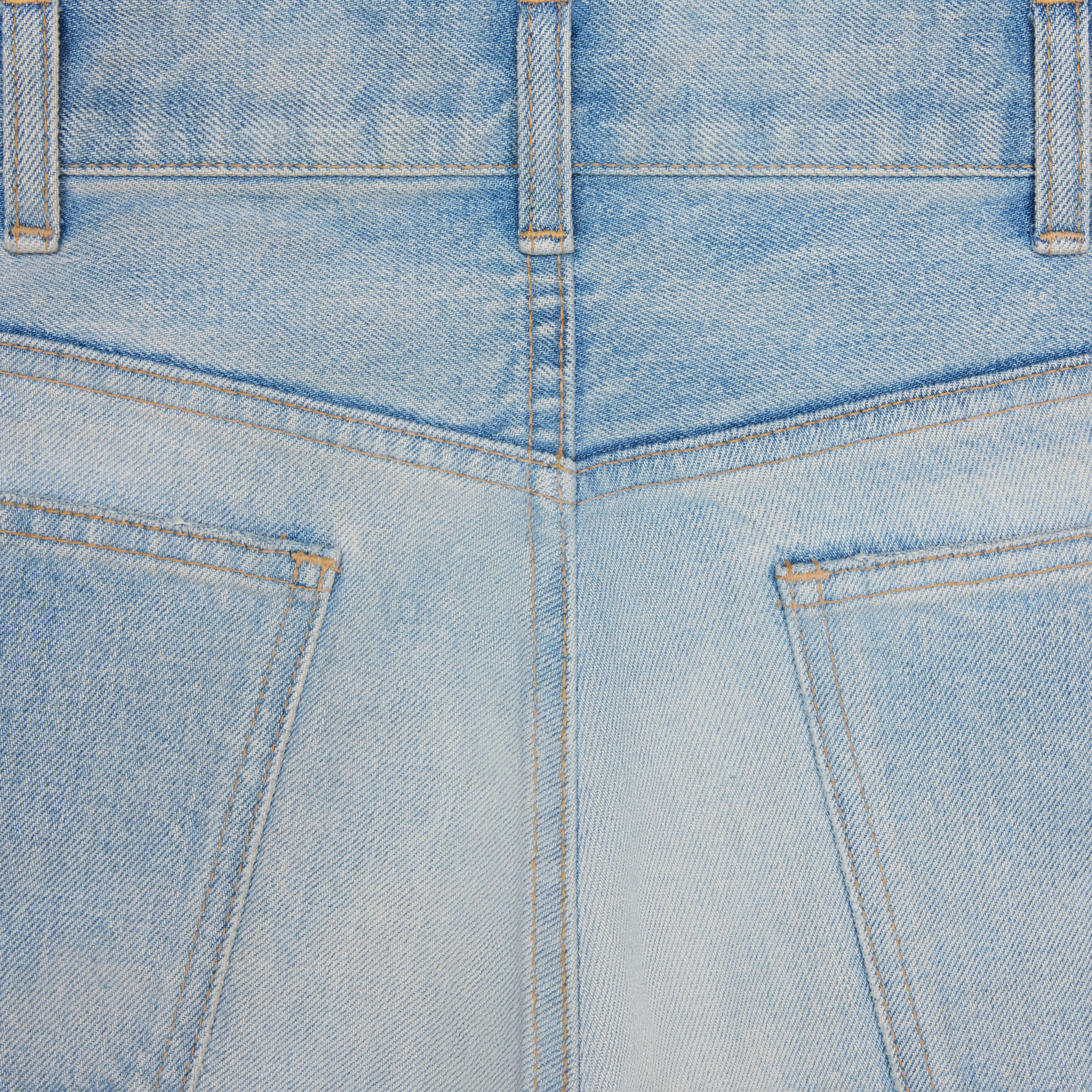 wesley jeans in eastside distressed denim - 3