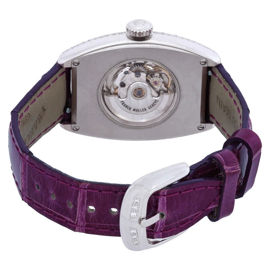 Franck Muller Cintree Curvex Automatic Diamond Ladies Watch 7500 SC AT FO REL D 8CD AC - 3