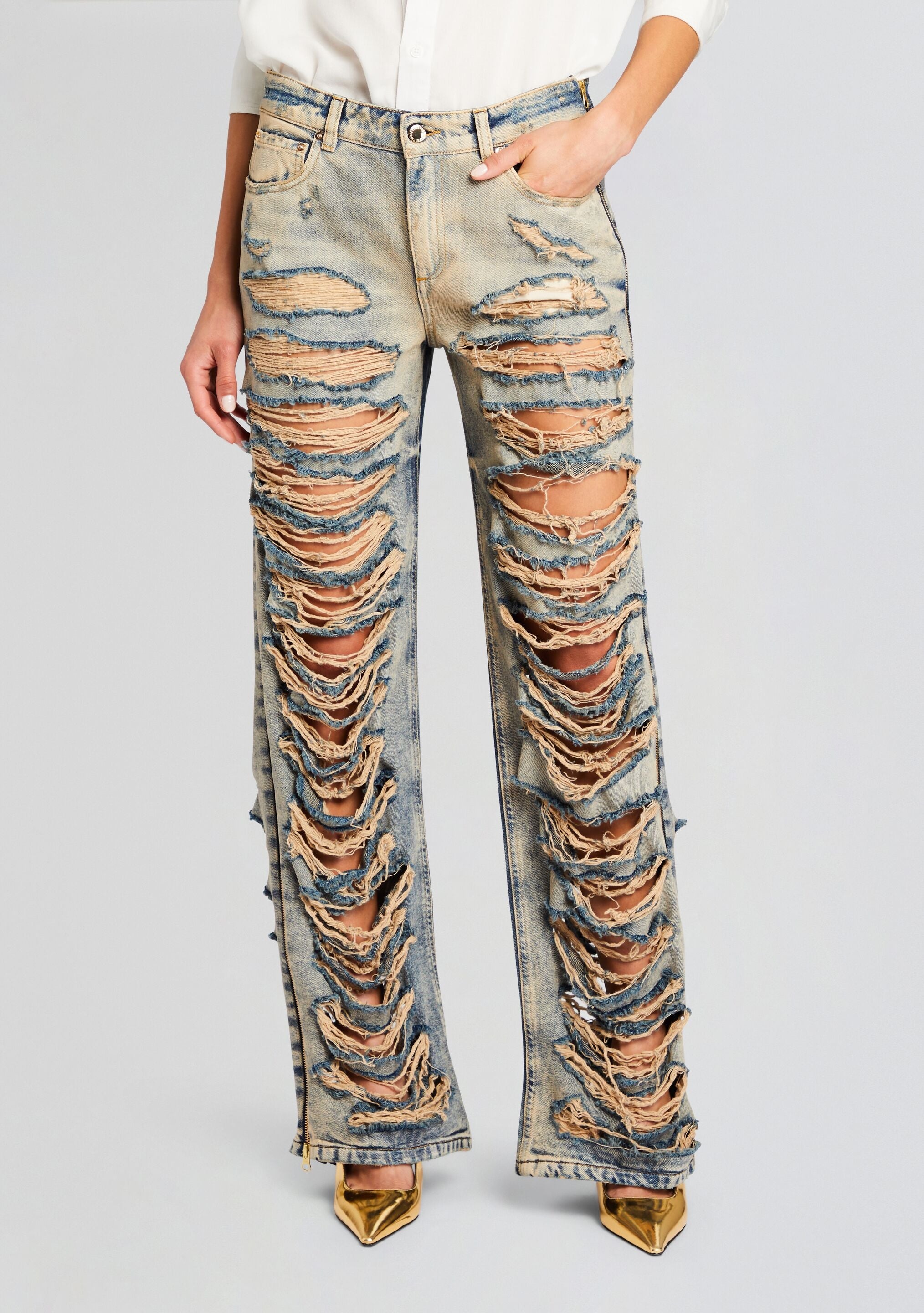 CHANTI DENIM PANT - 1