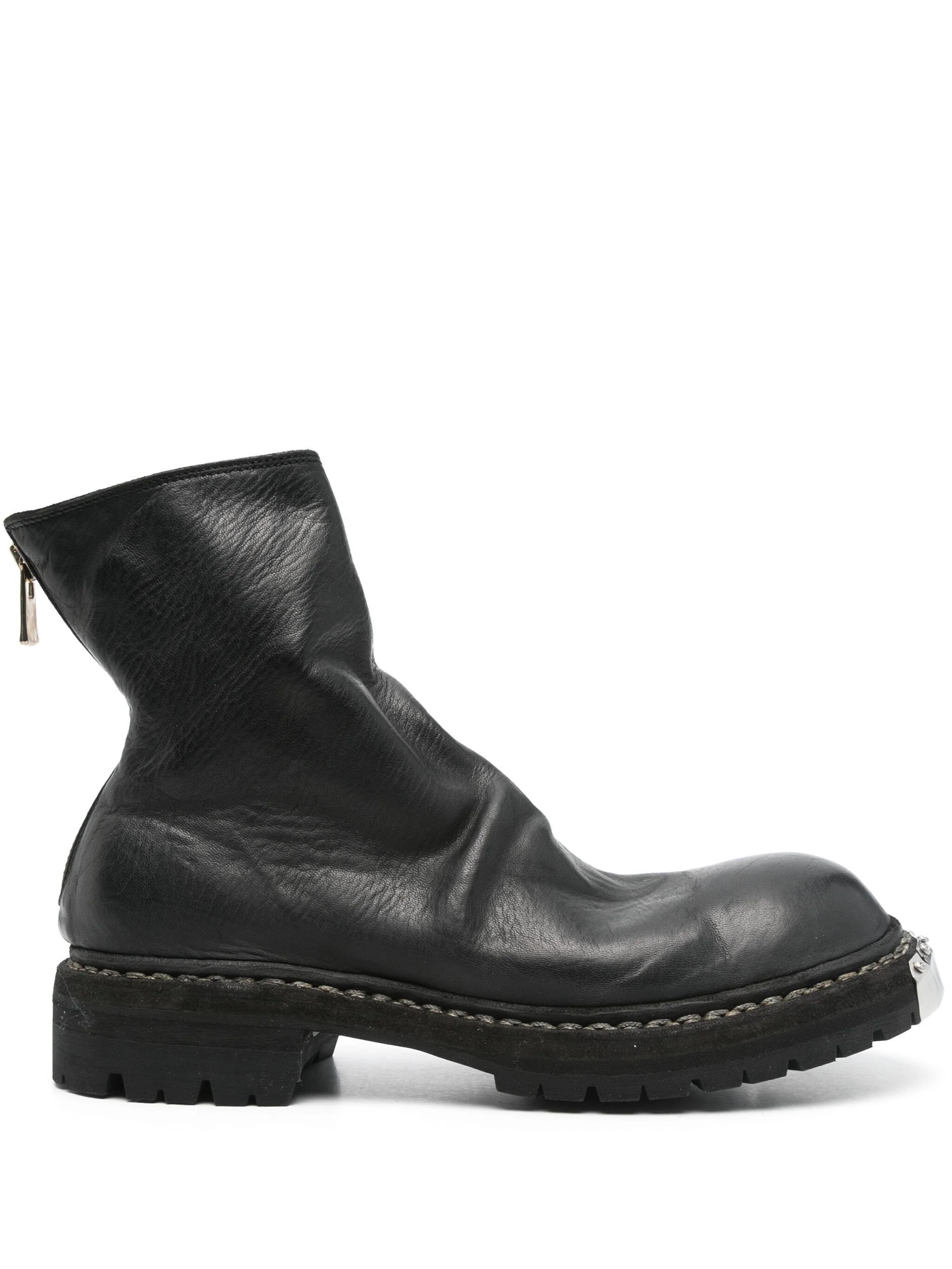 Back Zip Big Daddy Boot By Guidi - 1