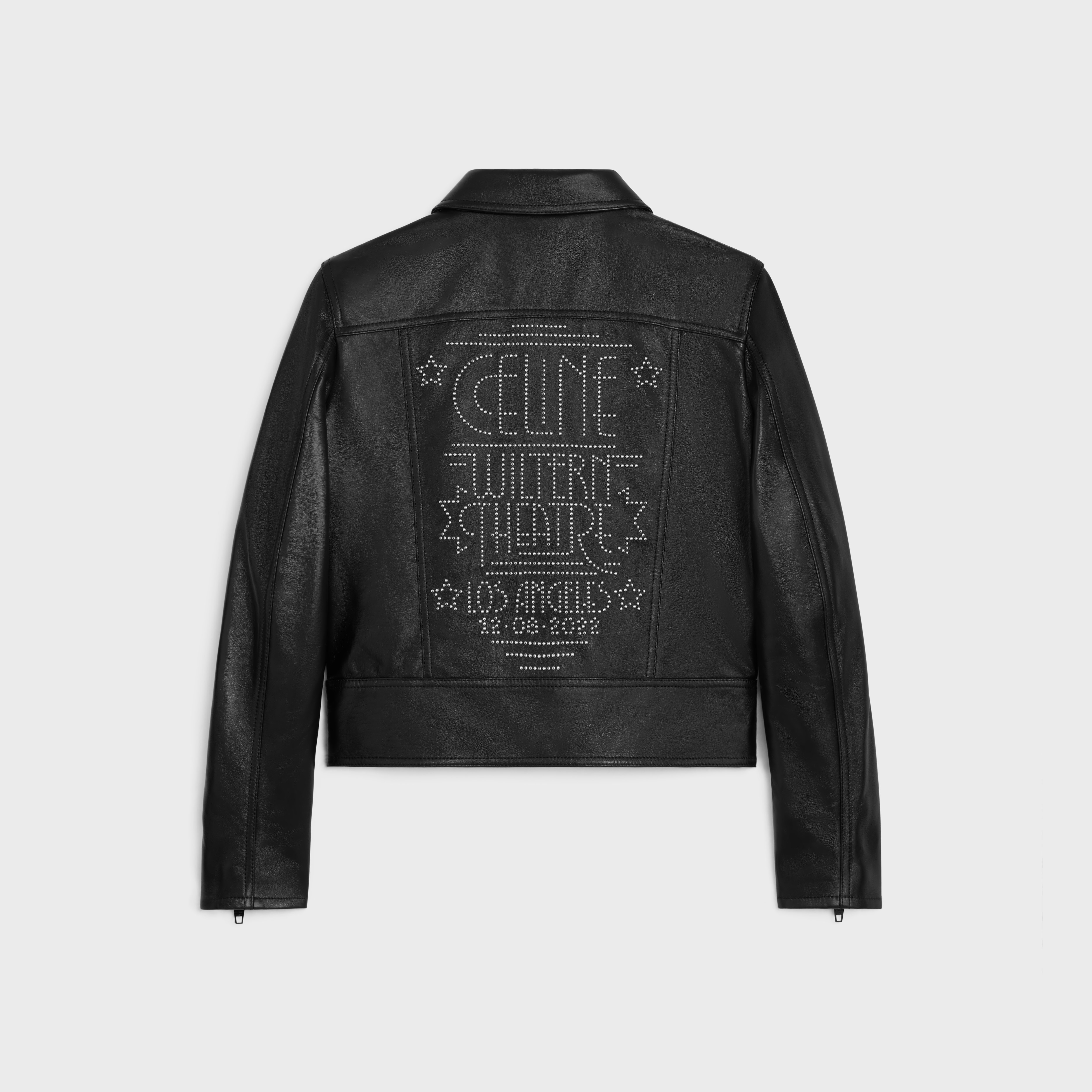 Celine wiltern blouson jacket in soft lambskin - 2