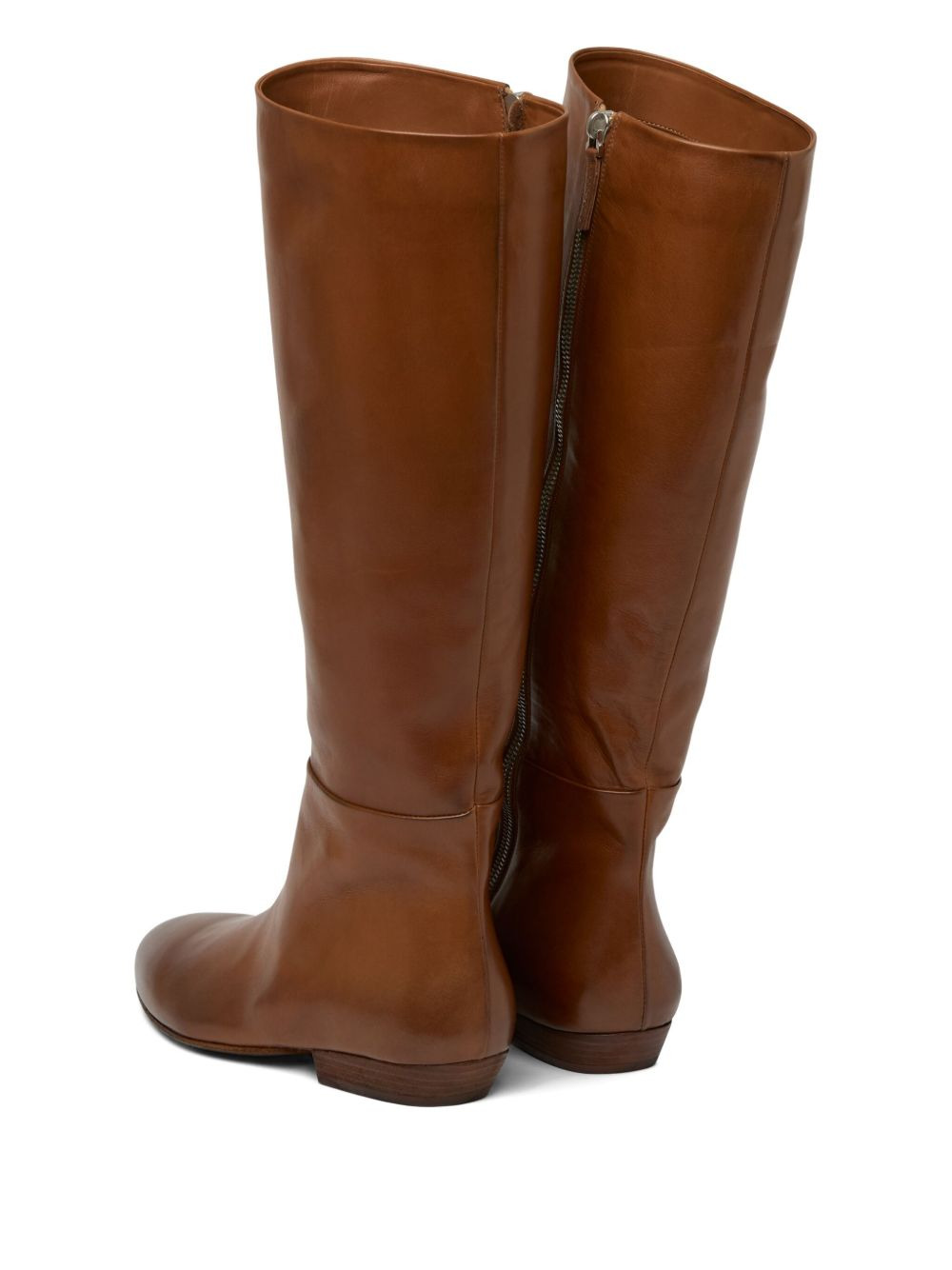 leather knee-high boots - 3