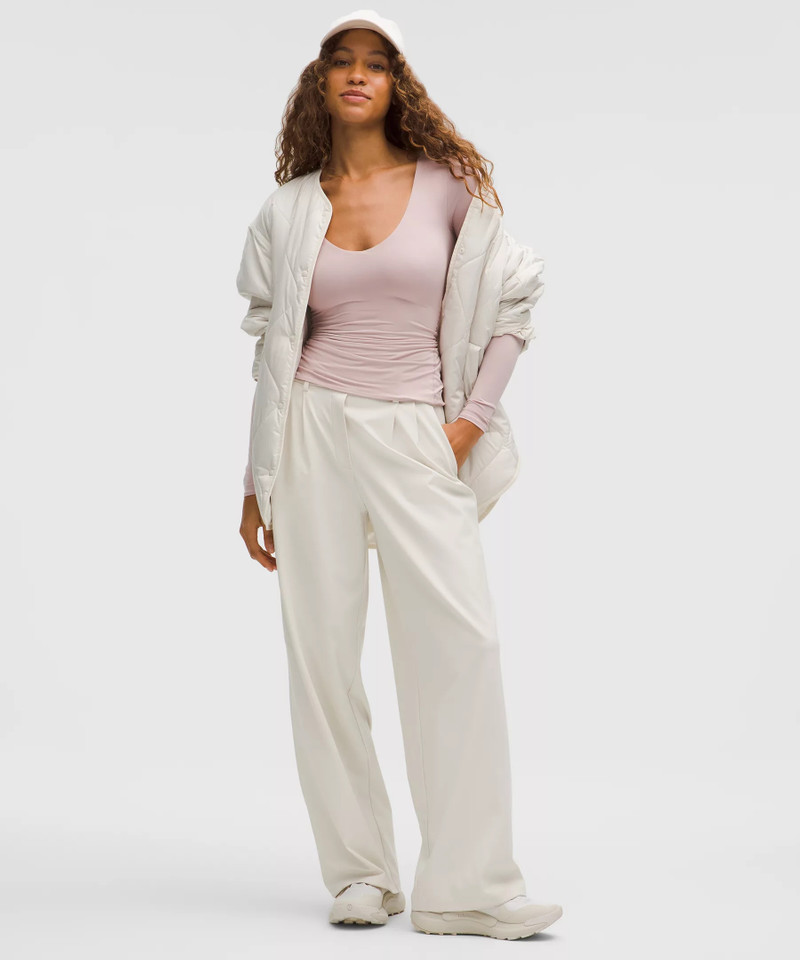 lululemon Wundermost Ultra-Soft Nulu V-Neck Long-Sleeve Shirt outlook