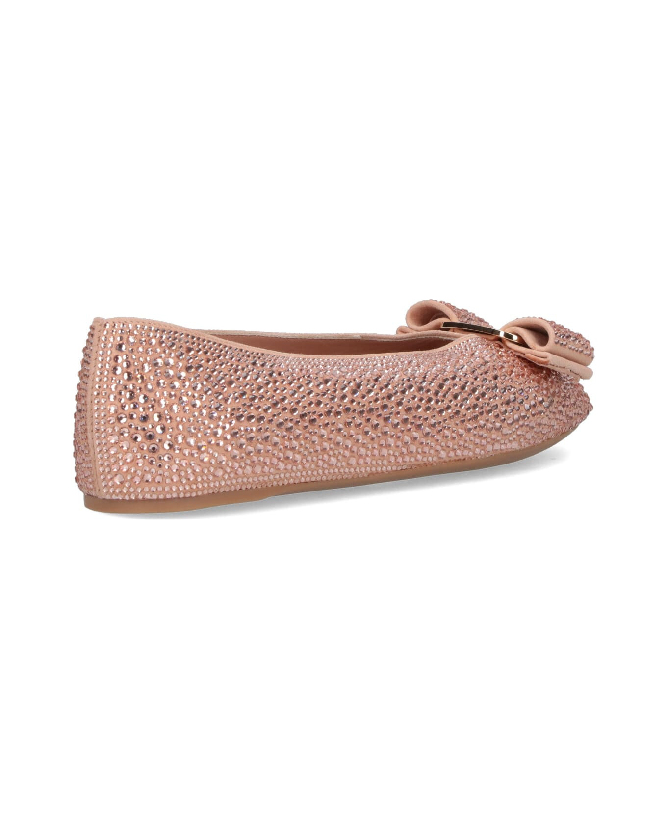 Ballet Flats With Rhinestones - 4