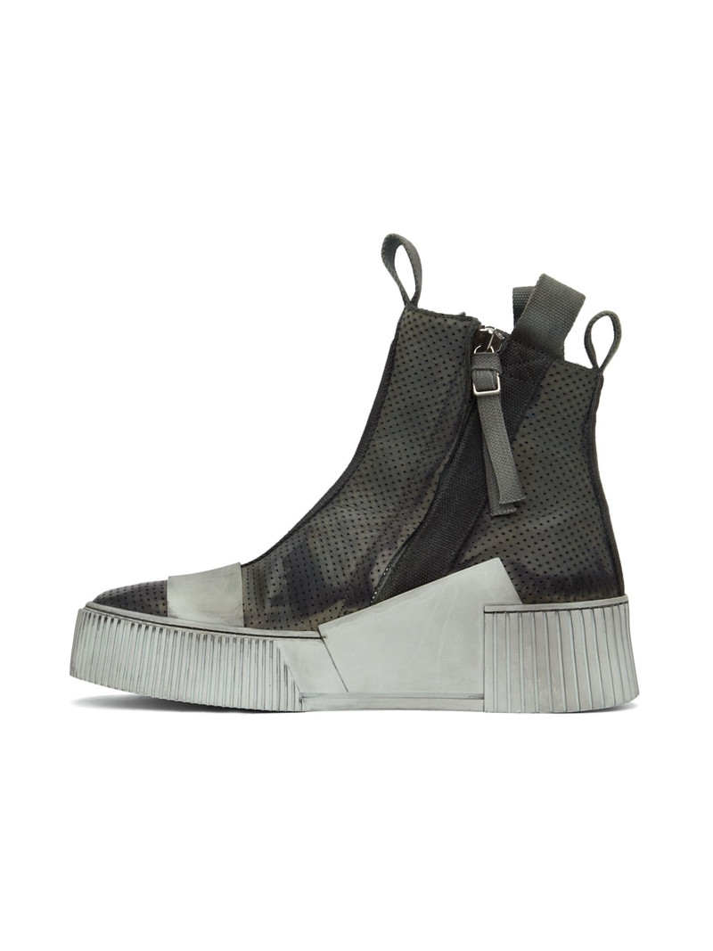 Grey Bamba 3.1 High Top Sneakers 3
