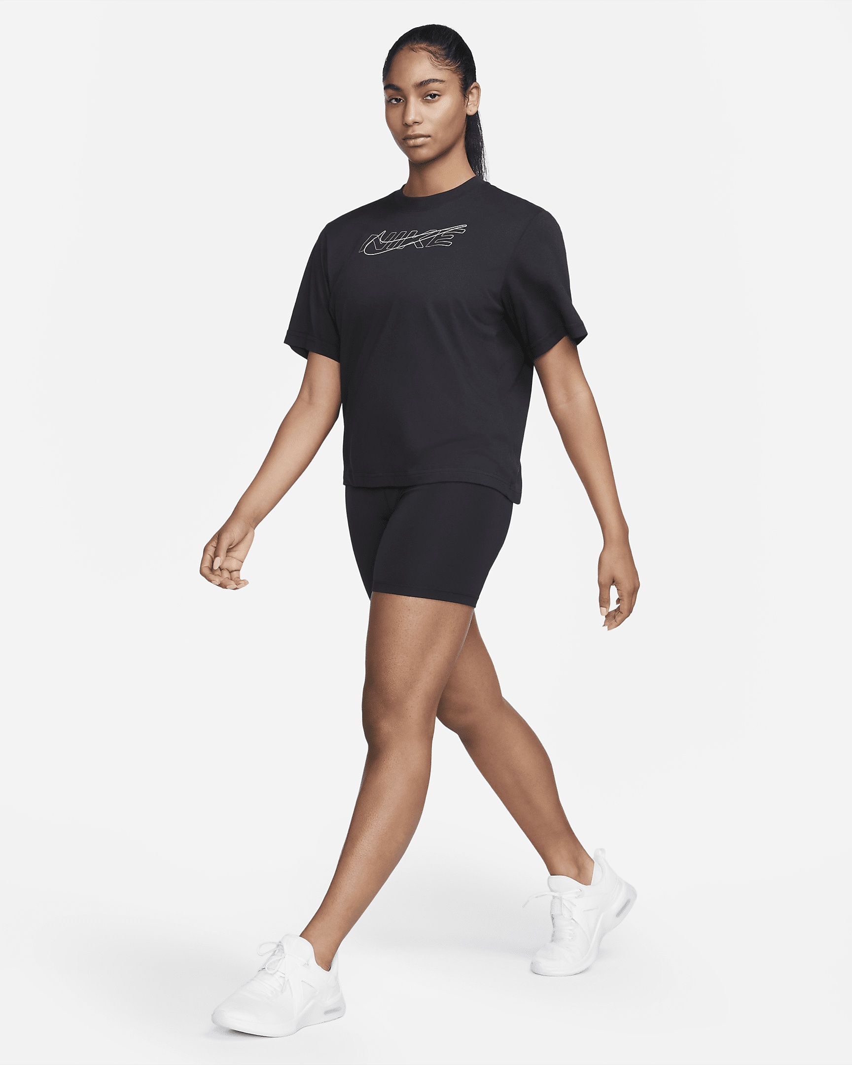 Nike Dri-FIT One Women's High-Waisted 7" Biker Shorts - 6