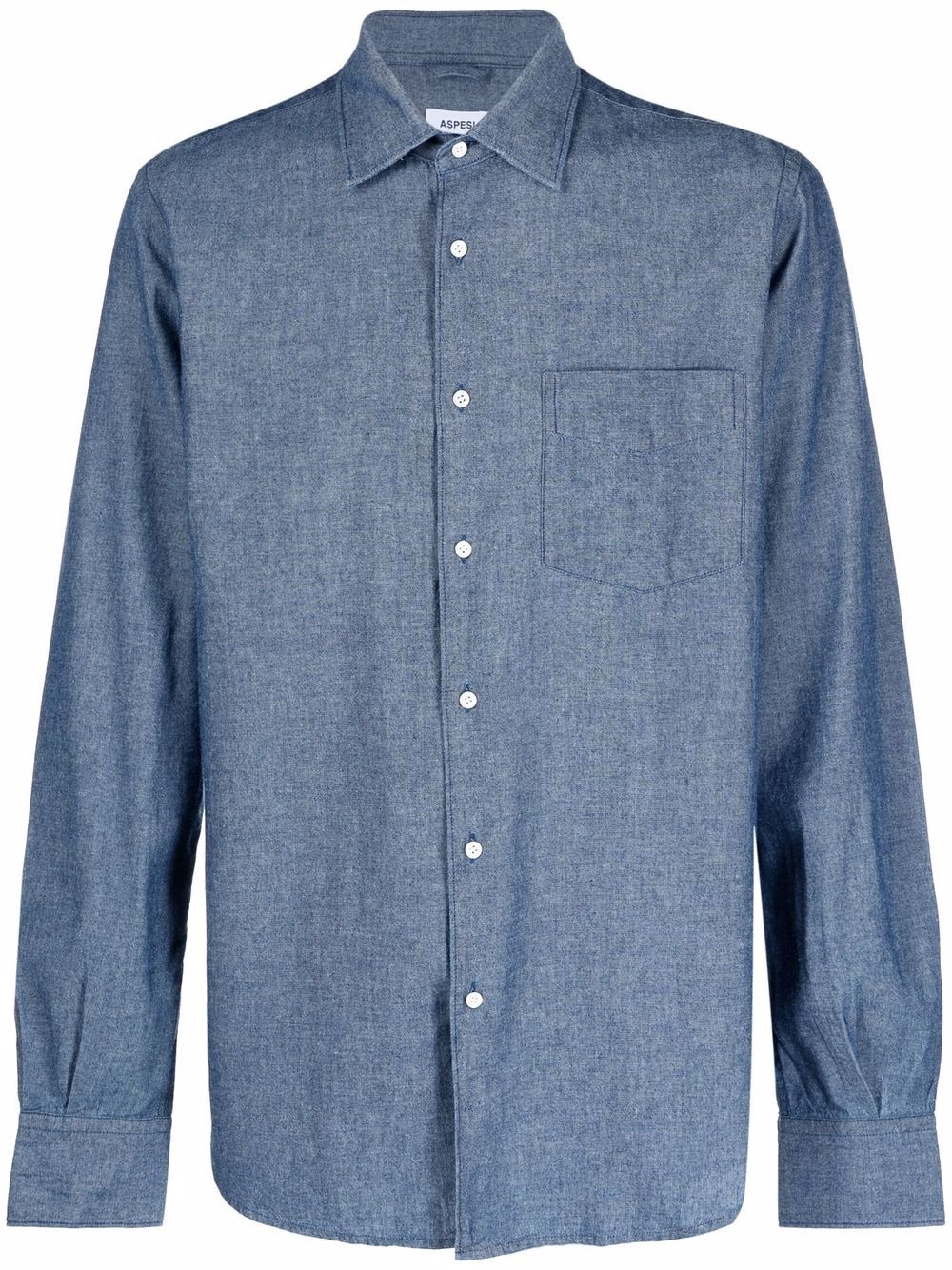 chambray cotton shirt - 1