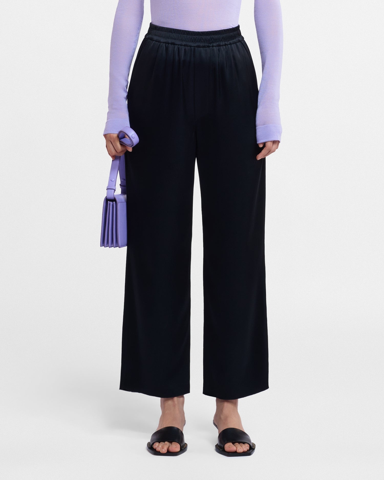 Slip Satin Pants - 3