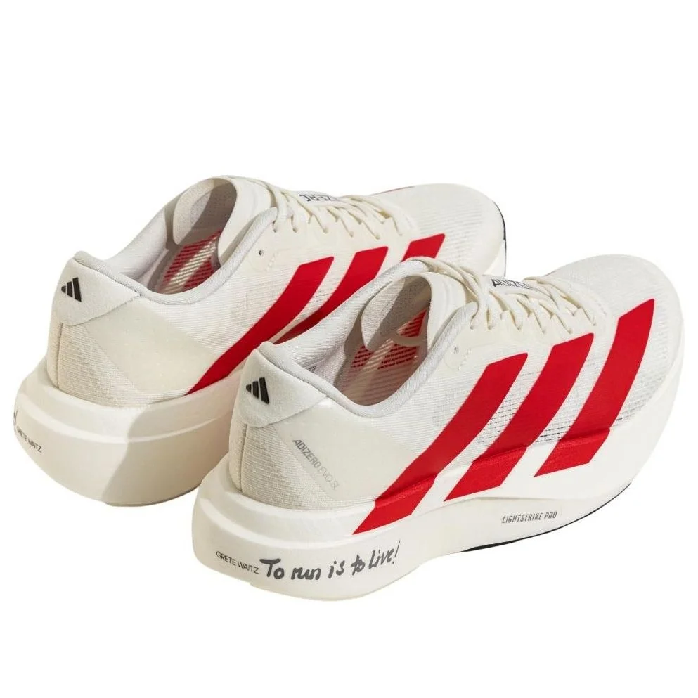 adidas adidas Adizero Evo SL 'White Red' JS1182 | REVERSIBLE