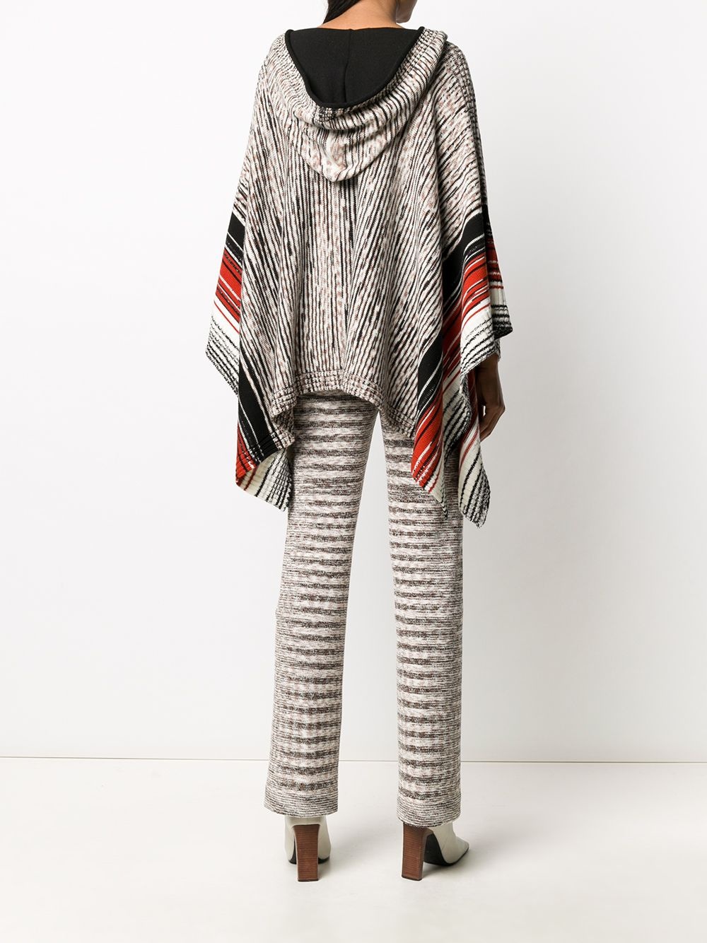 asymmetric hooded jumper - 4