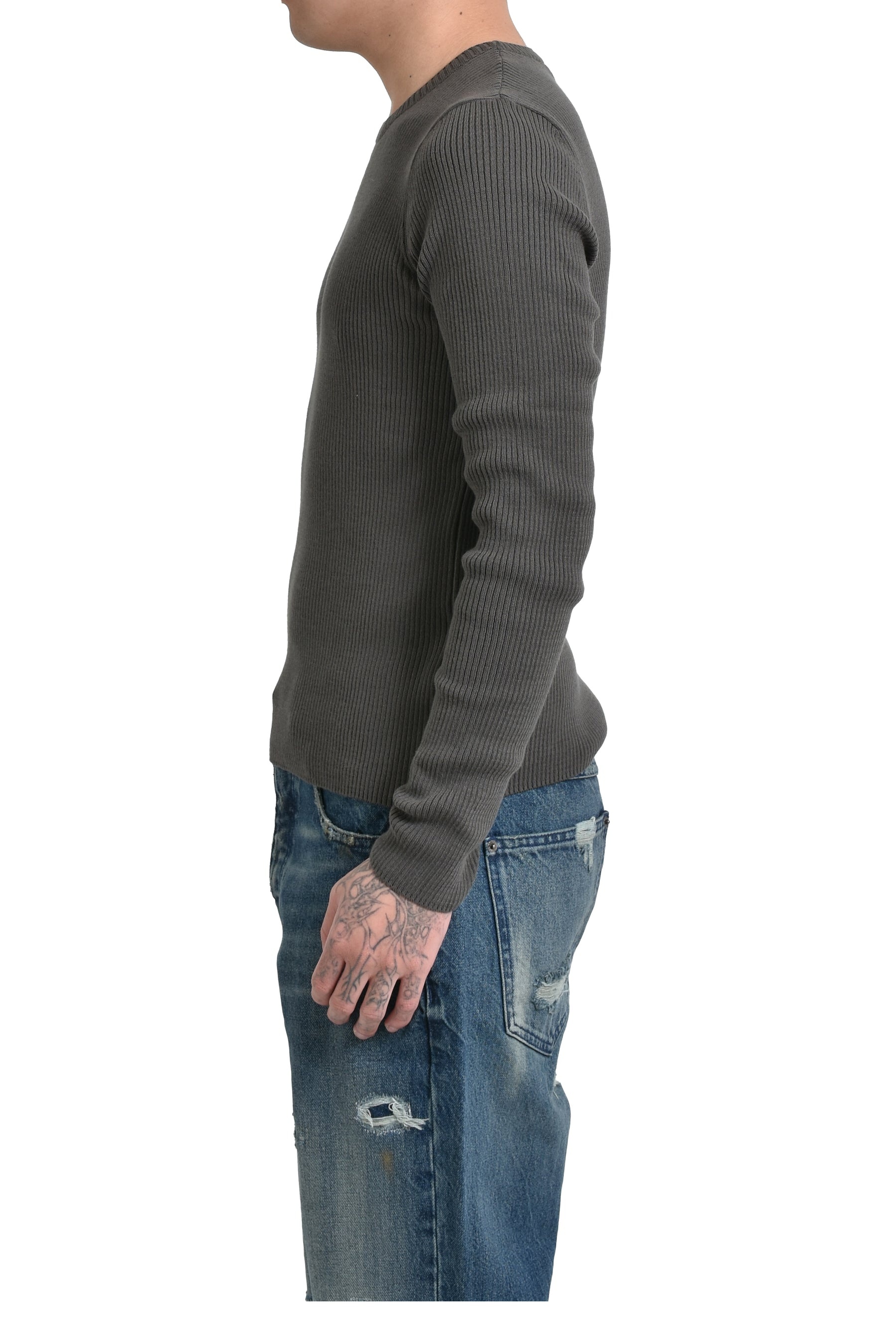 COMPACT ROUNDNECK / GRY - 3