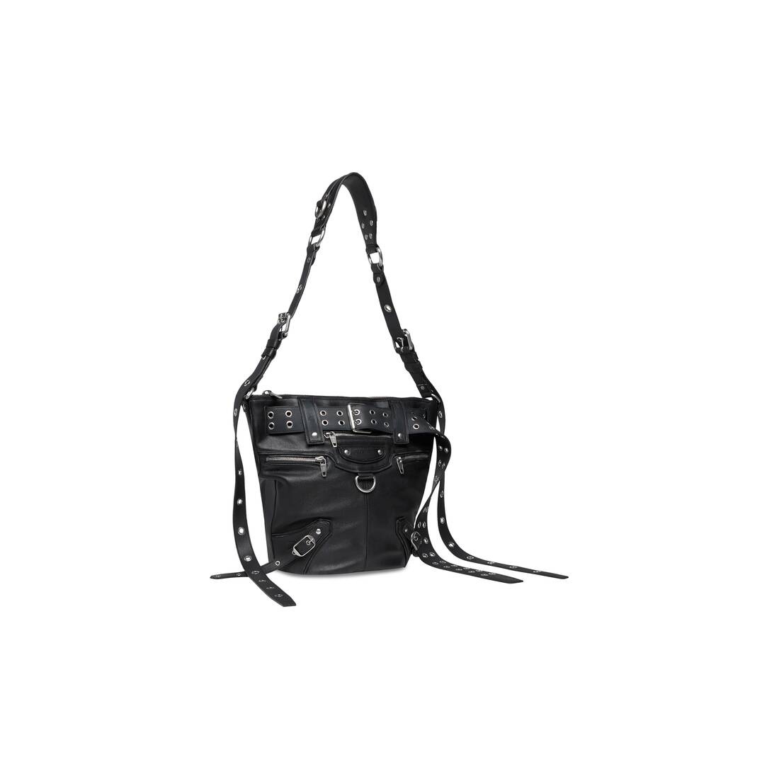 Emo Bucket Bag  in Black - 3