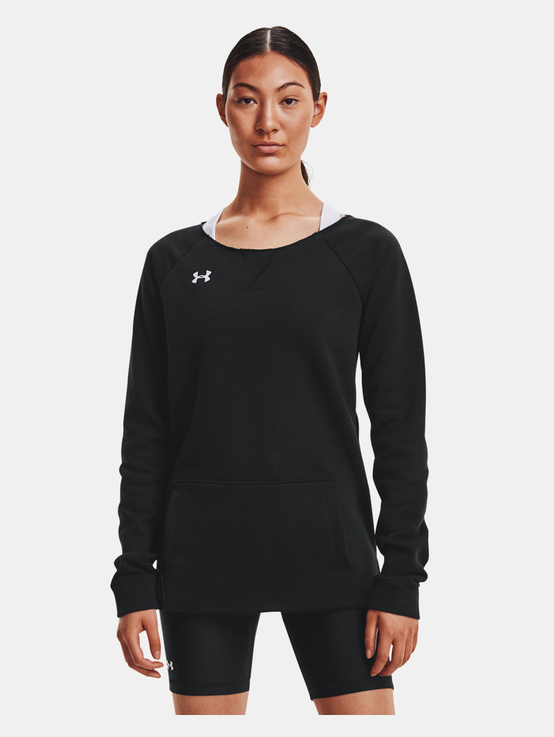 Under Armour Women's UA Hustle Fleece Crew outlook
