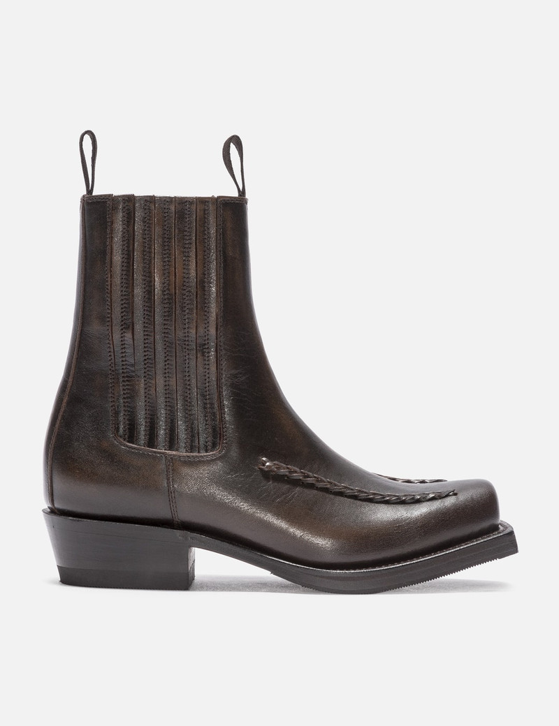 AGULLA SQUARE TOE CHELSEA BOOTS 1