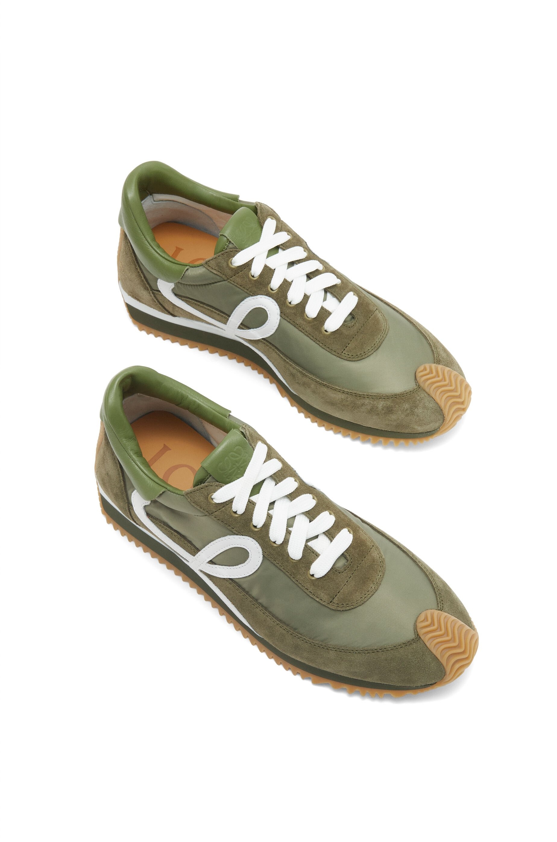 Flow Runner in nylon and suede - 3