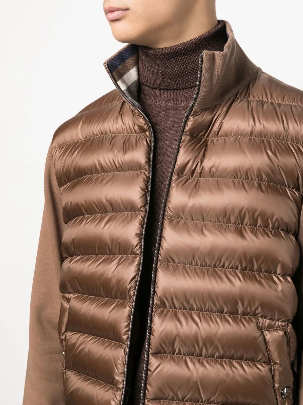 padded down jacket - 5