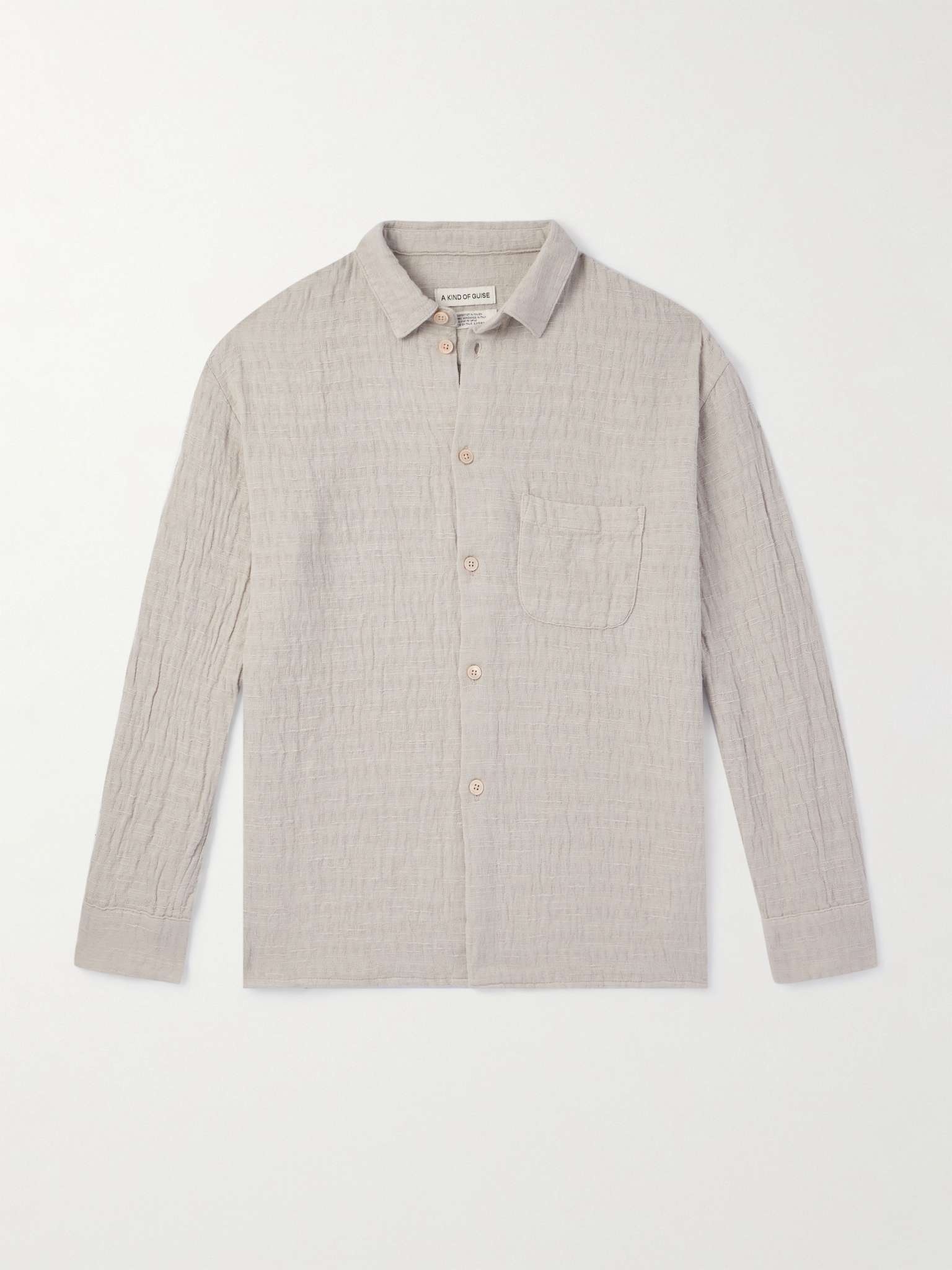 Gusto Cotton and Hemp-Blend Shirt - 1