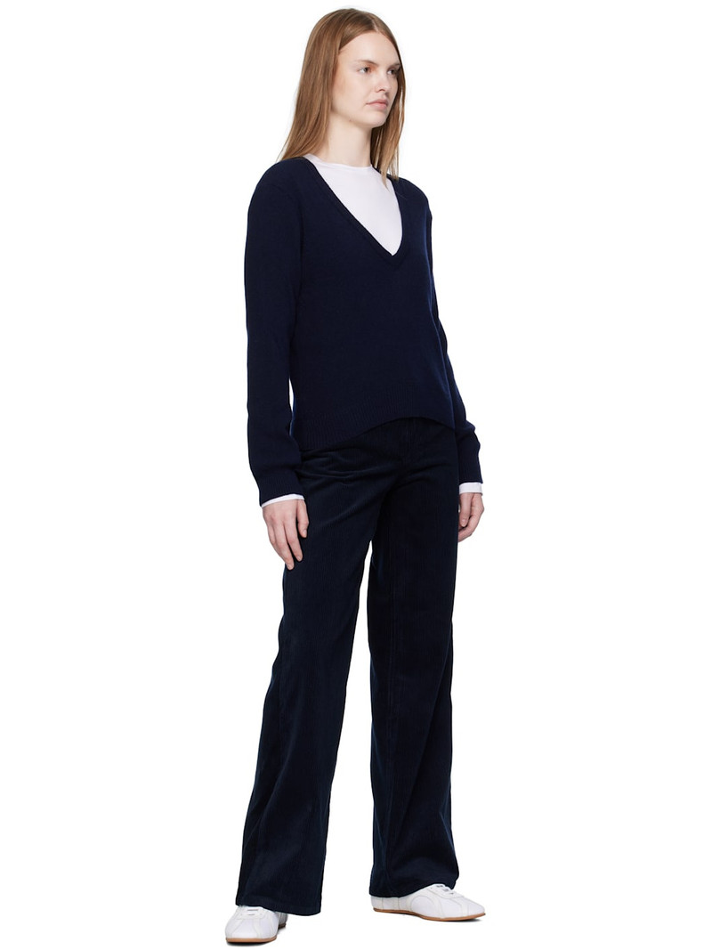 A.P.C. Navy Elizabeth Trousers outlook