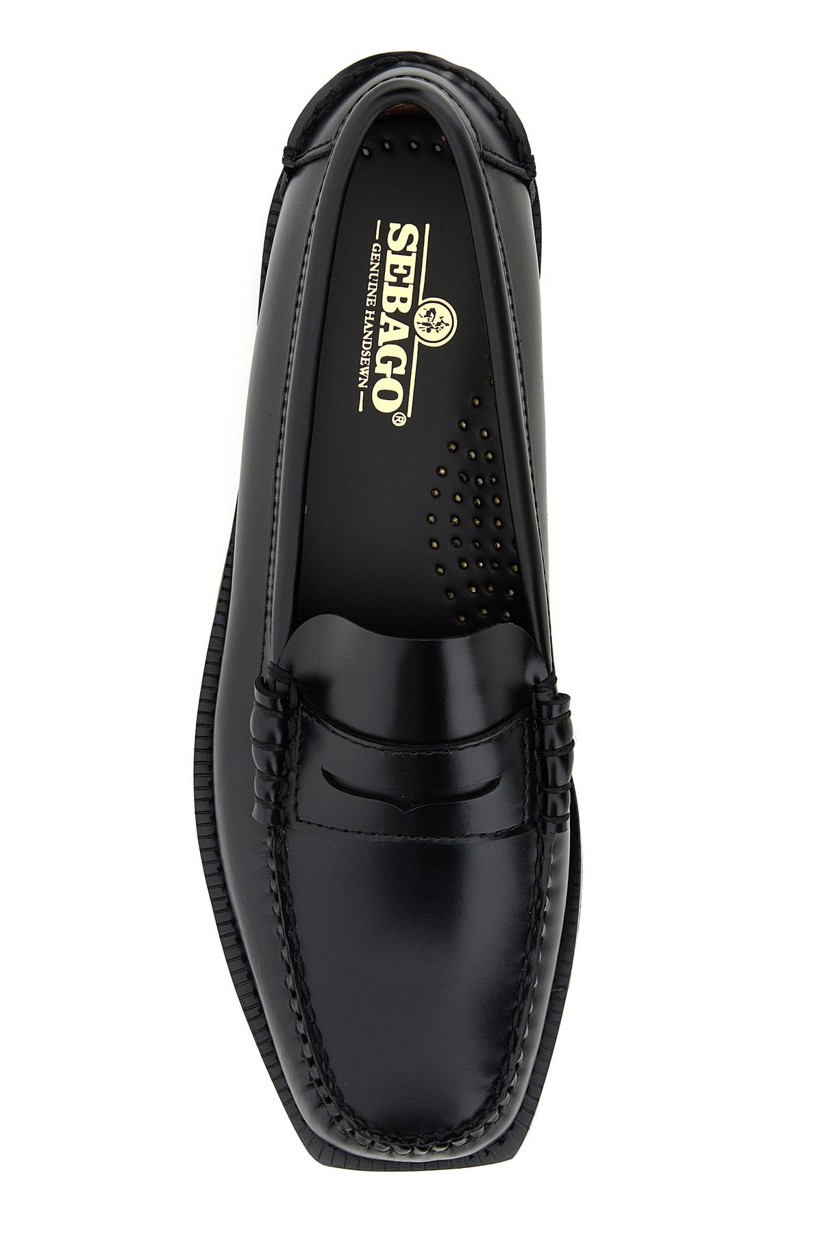 Black leather Madison loafers - 4