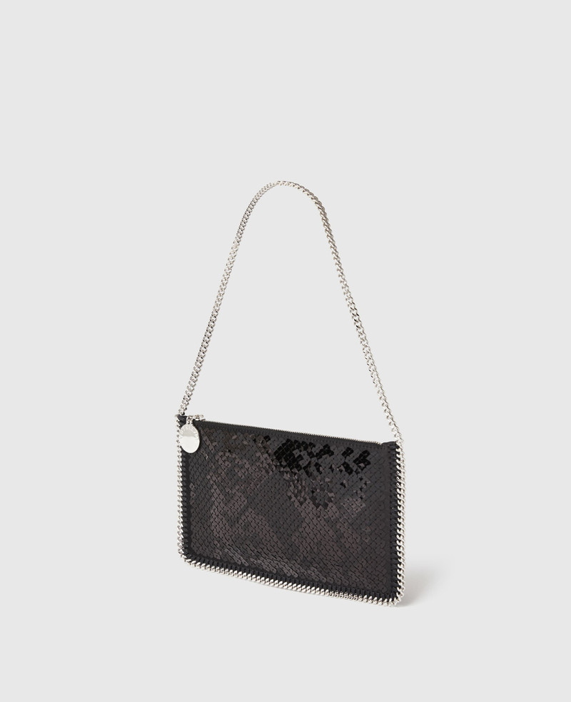 Stella McCartney Falabella Sequin Pochette Shoulder Bag outlook