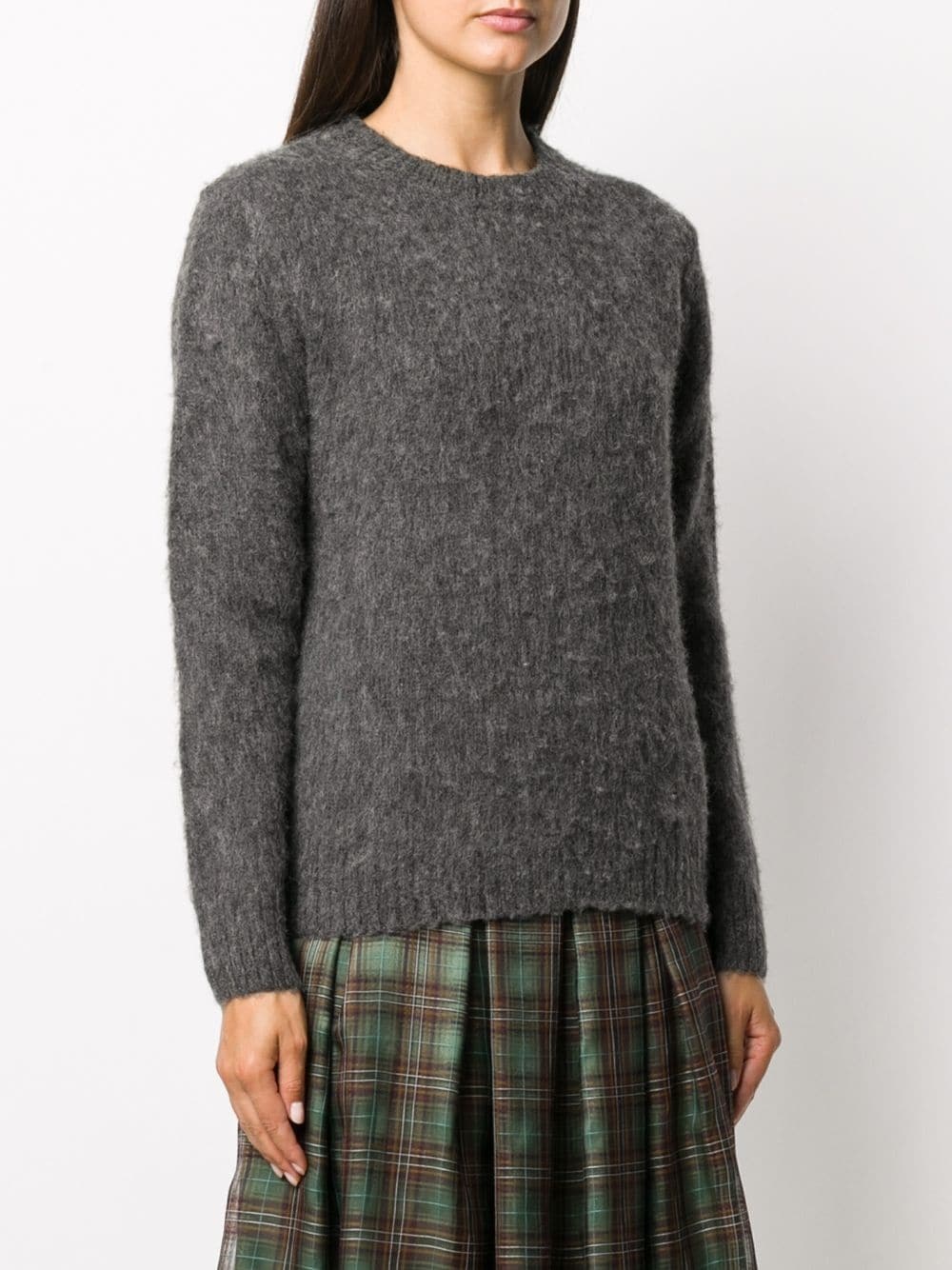 crewneck wool jumper - 3