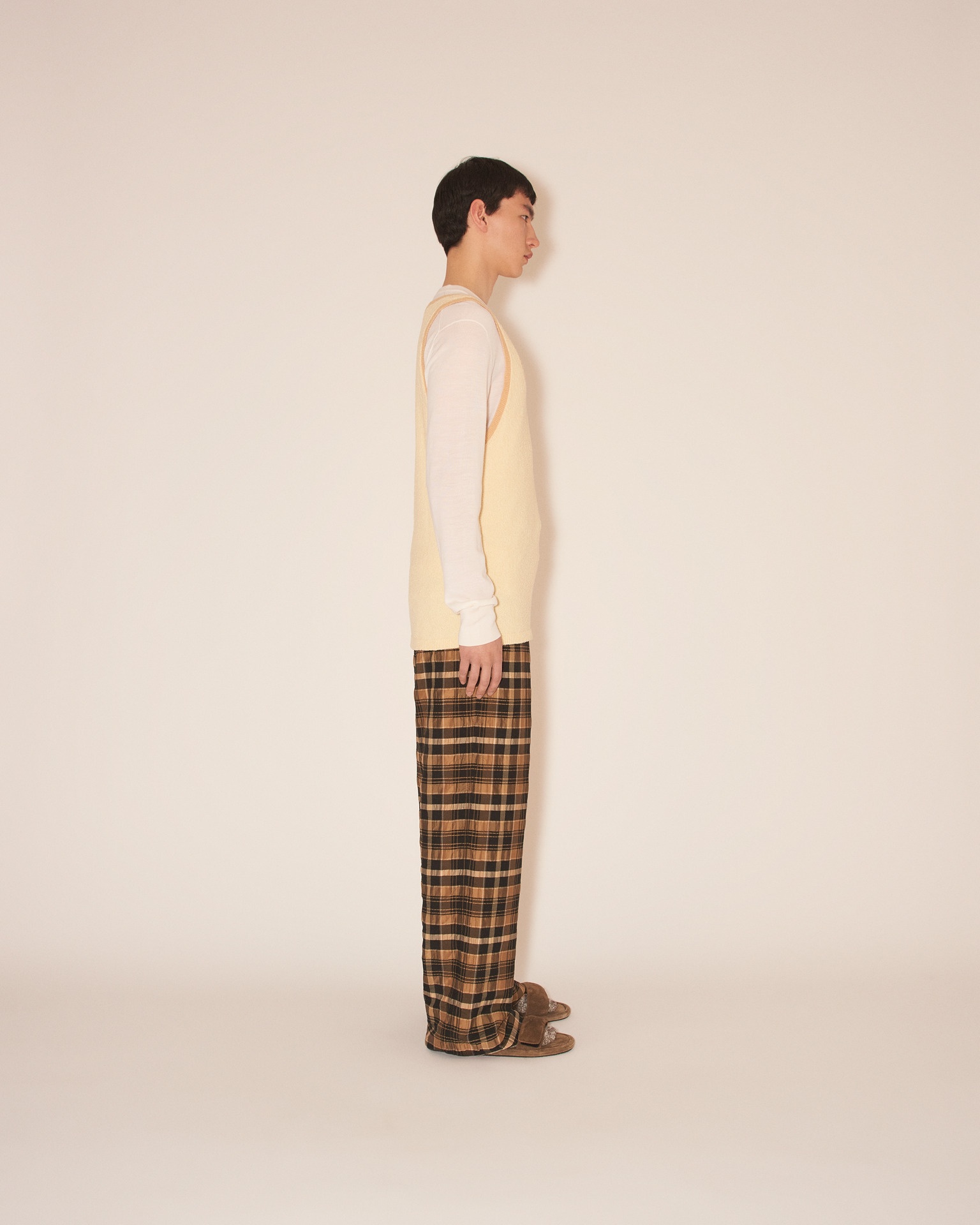 BASTEN - Terry cloth tank top - Light colourblock - 3