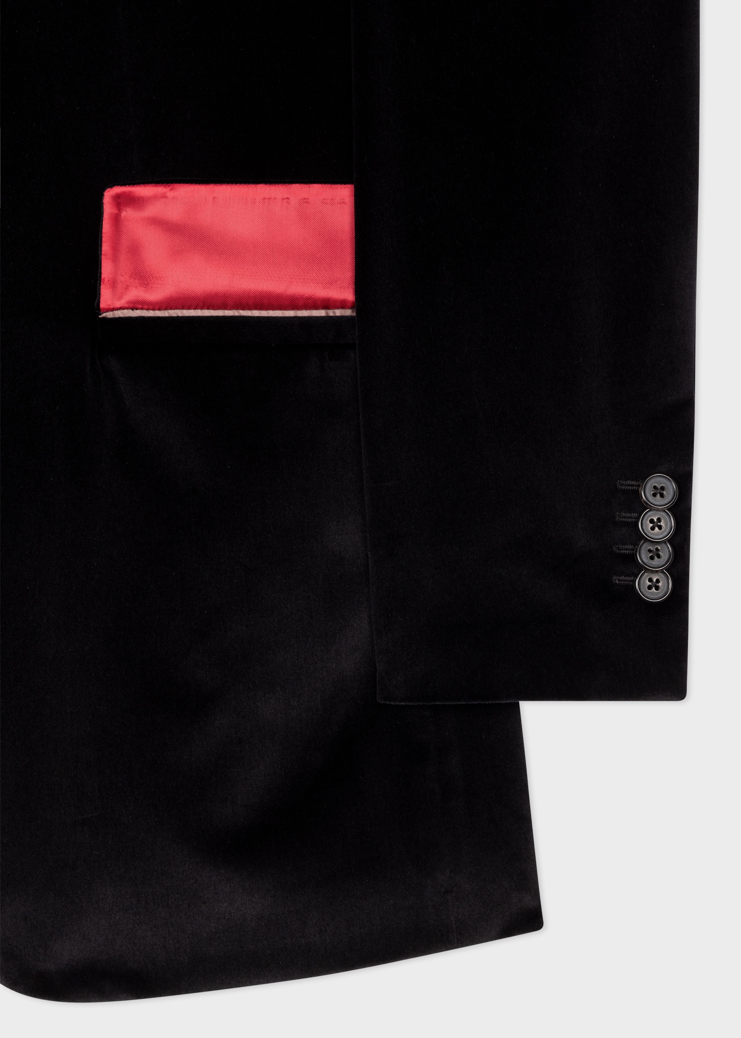 The Kensington - Slim-Fit Velvet Two-Button Blazer - 4