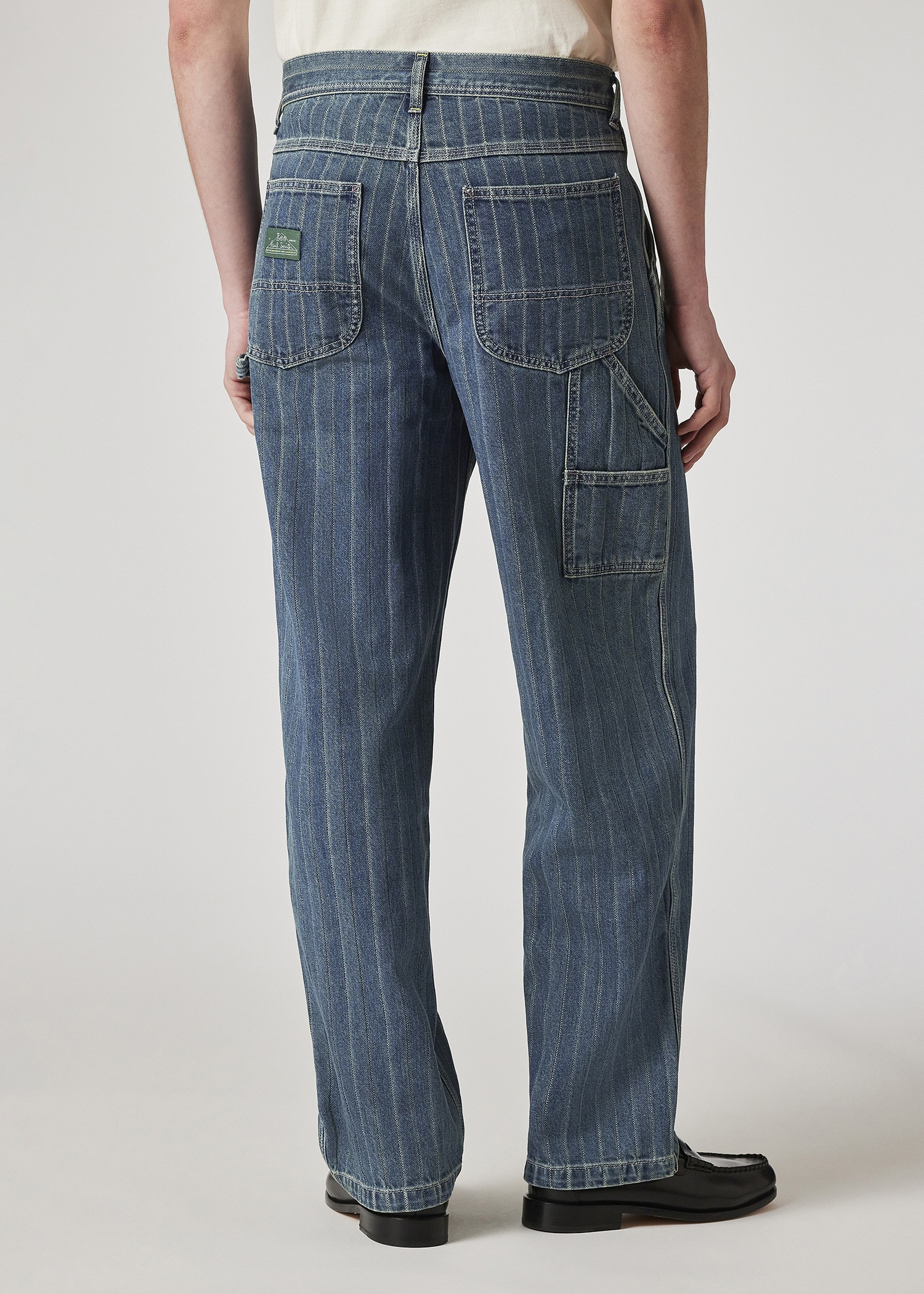 Paul Smith + Lee® Mid-Wash Carpenter Pants - 6