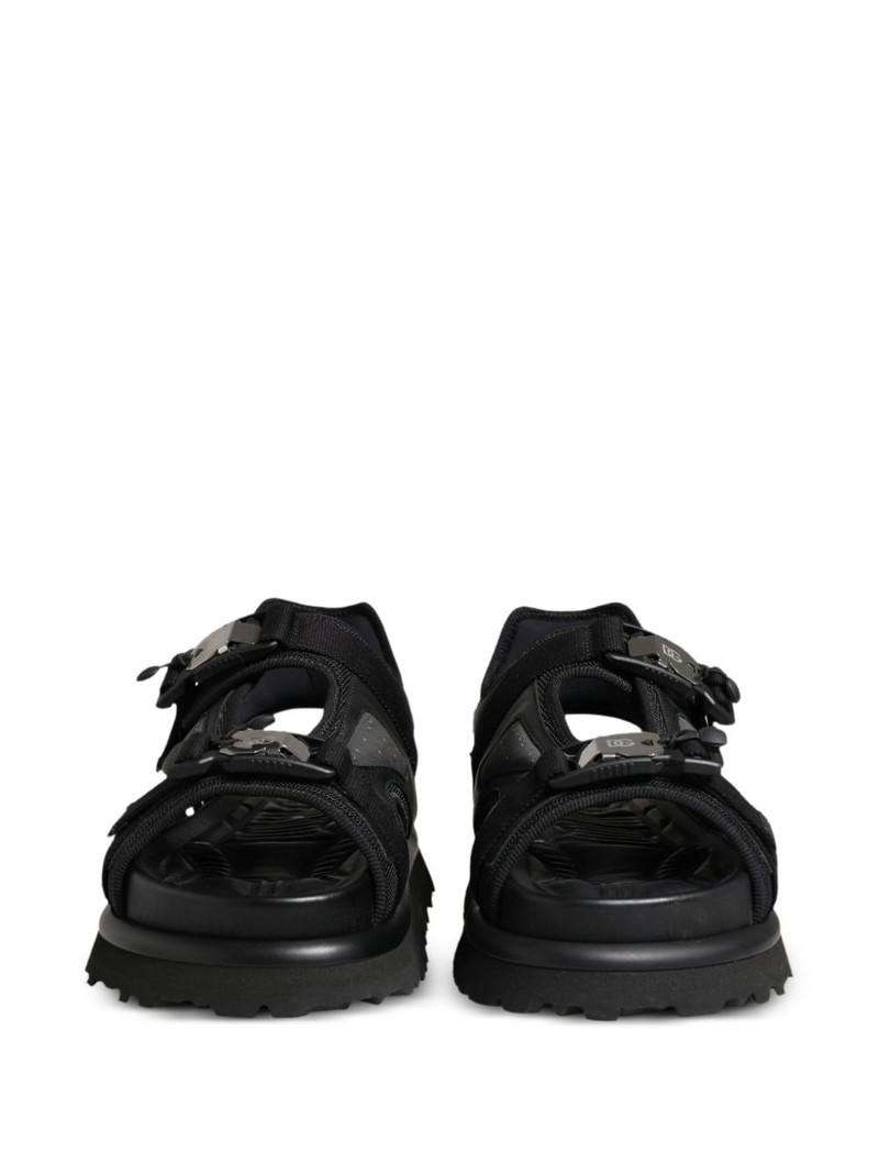 logo-detailed chunky sandals 5