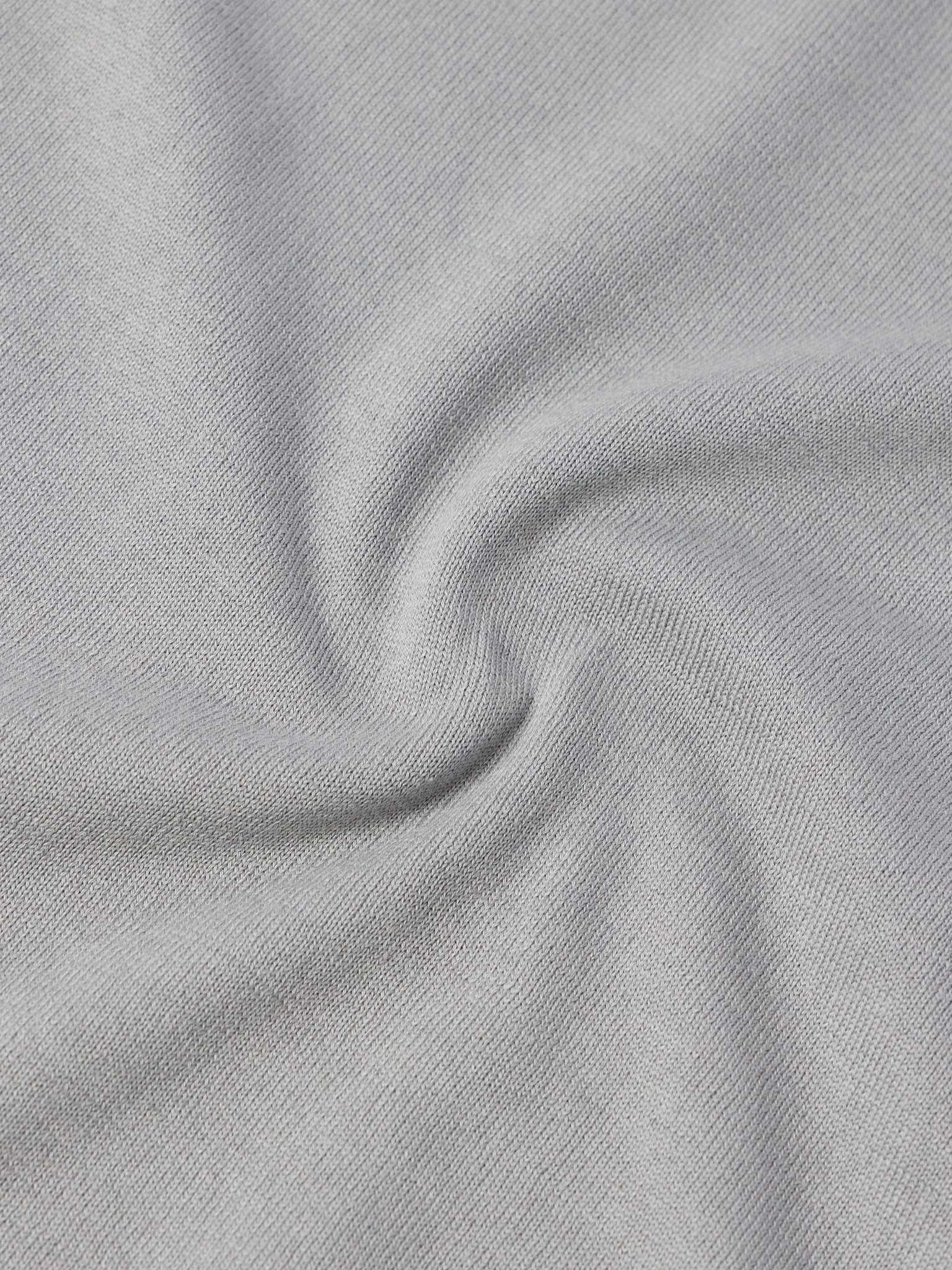 Cotton and Silk-Blend T-Shirt - 5