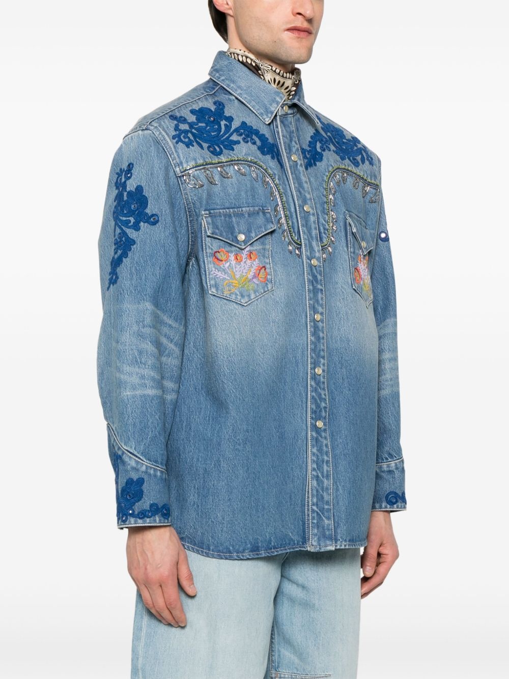 embroidered shirt - 3