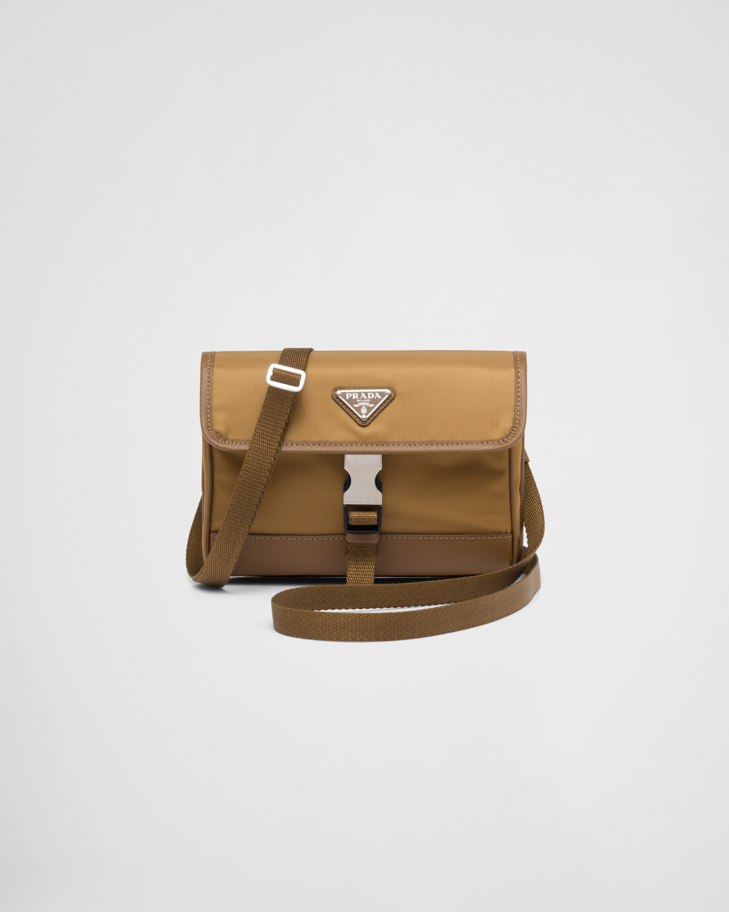 Re-Nylon and Saffiano leather smartphone case - 1