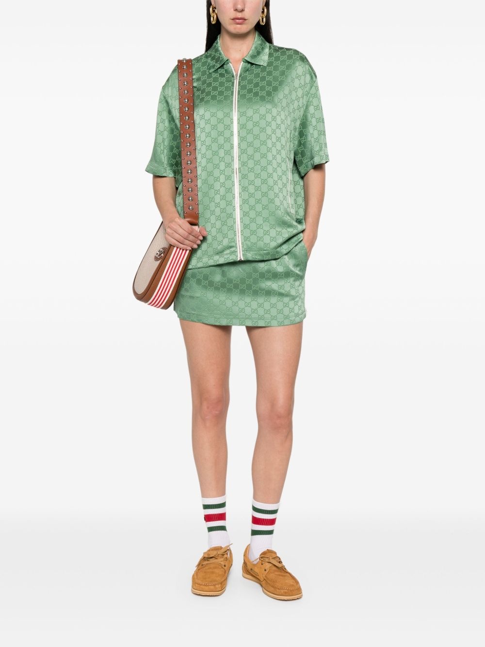 GG monogram shirt - 2