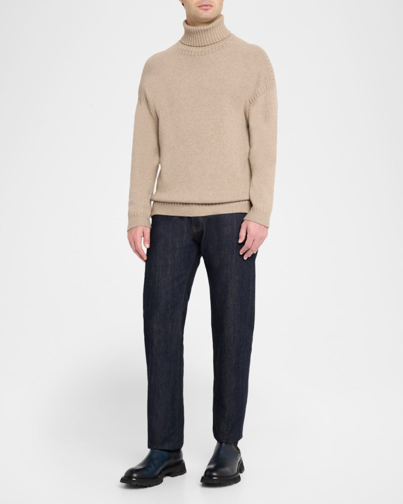 Loro Piana Men's Tyne Cashmere Turtleneck Sweater outlook
