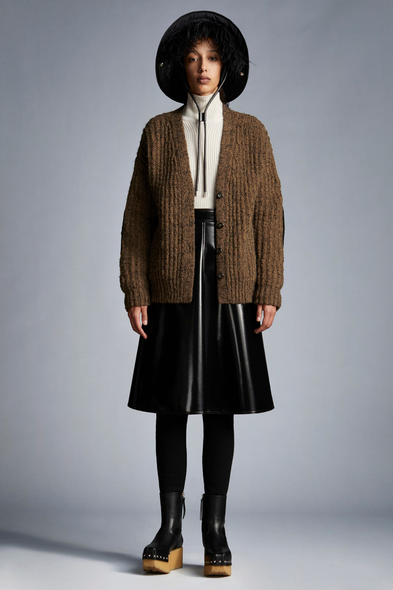 Moncler Pattent Effect Skirt outlook