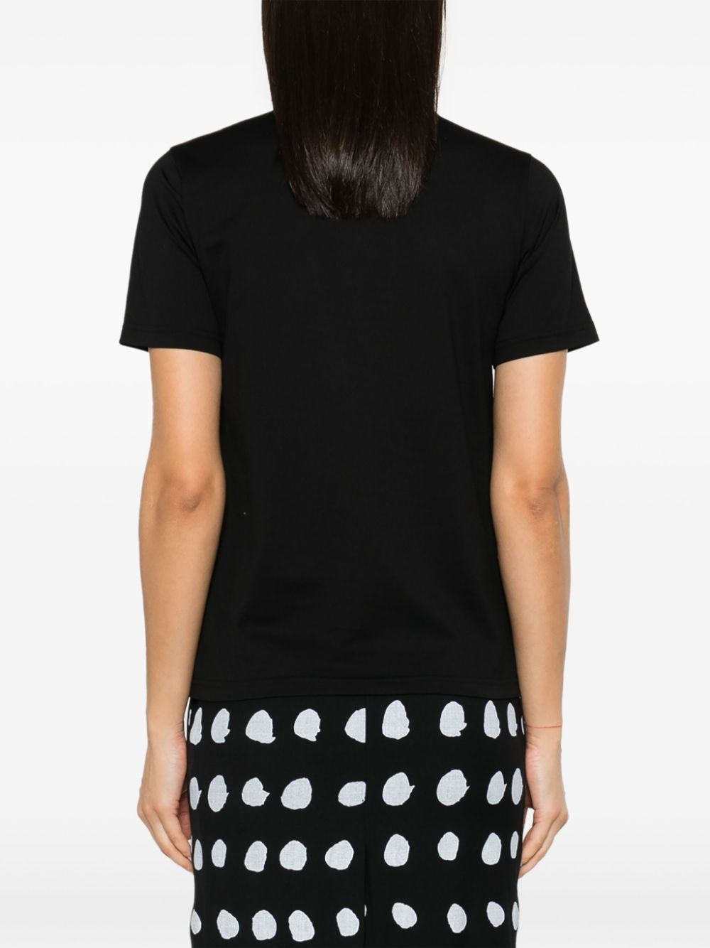 logo-print cotton T-shirt - 4