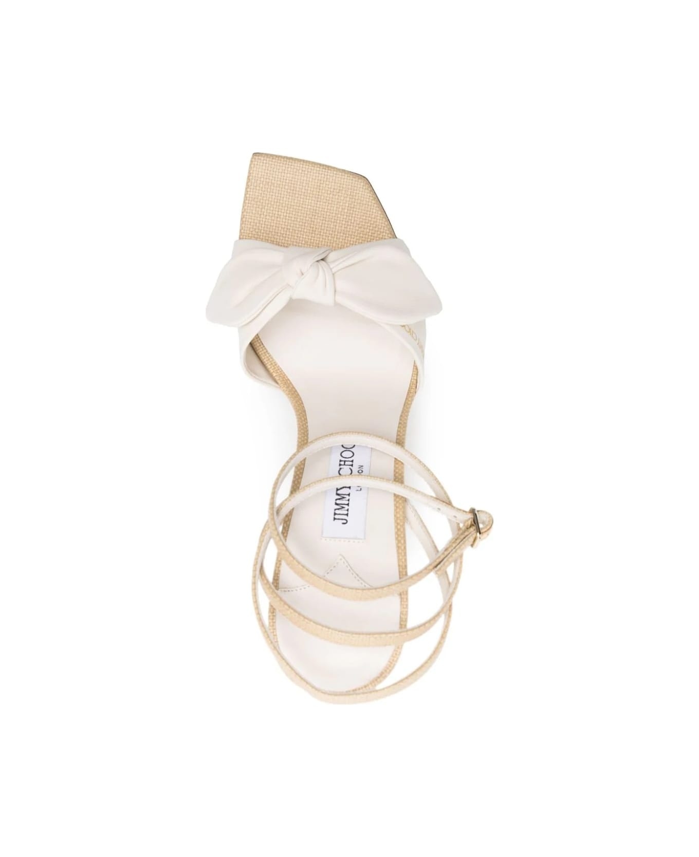 Richelle 110 Sandals In Milk Leather - 4