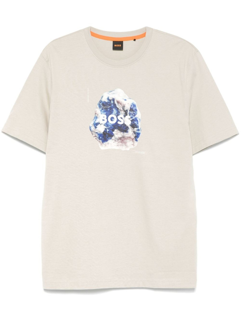 logo-print T-shirt 1