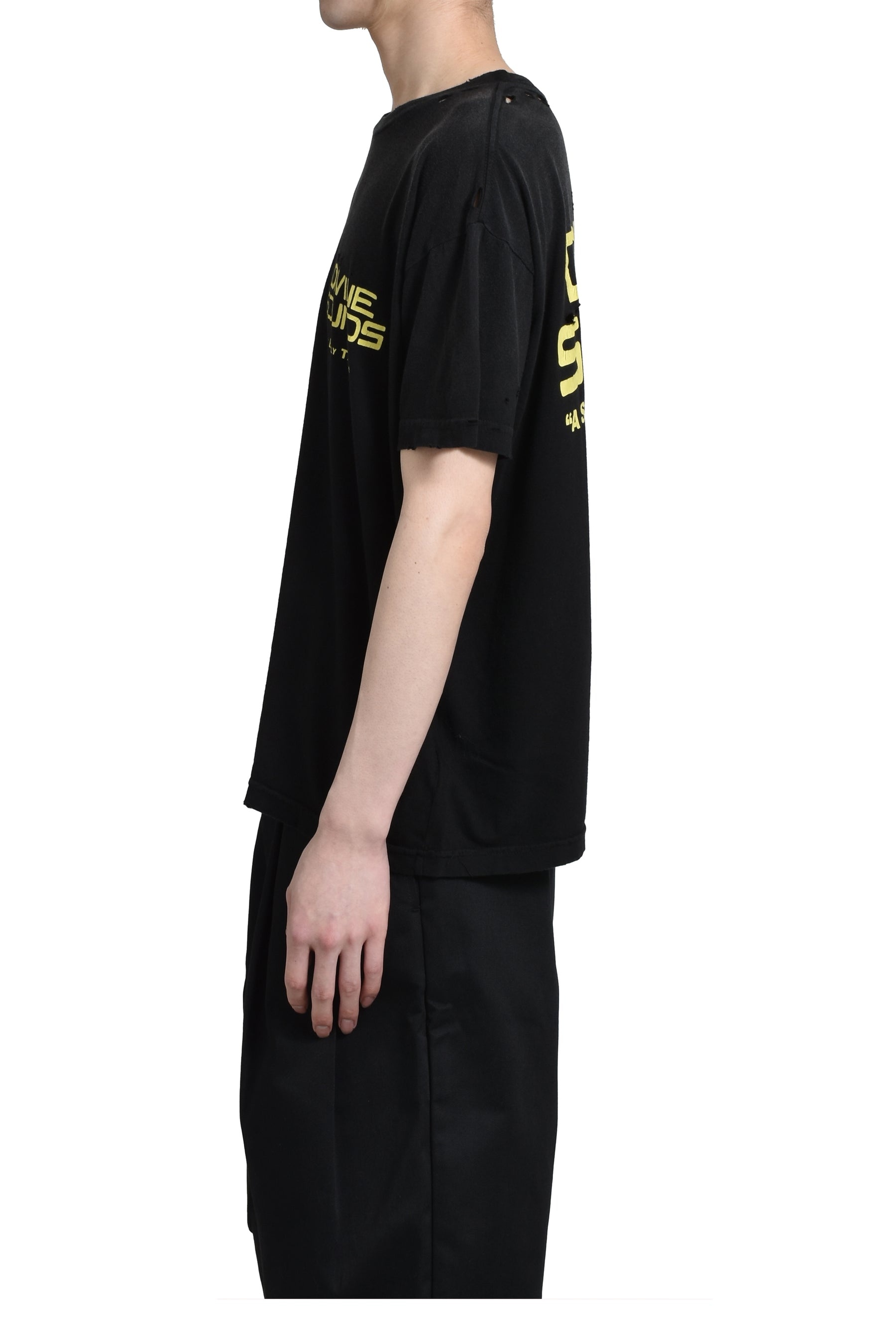 DIVINE SOUNDS DESTROYED EASY TEE / BLK - 3