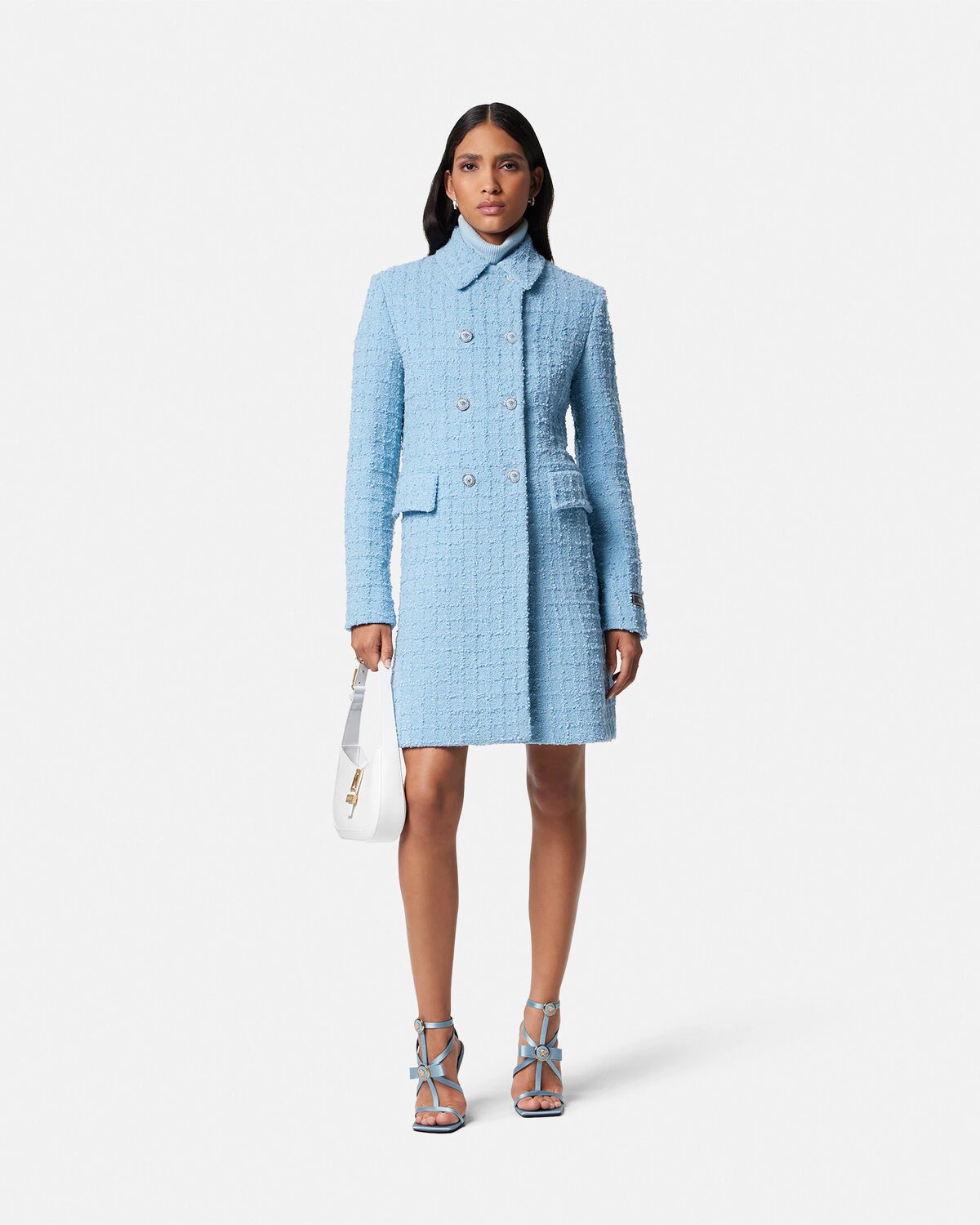 Heritage Tweed A-line Long Coat - 2