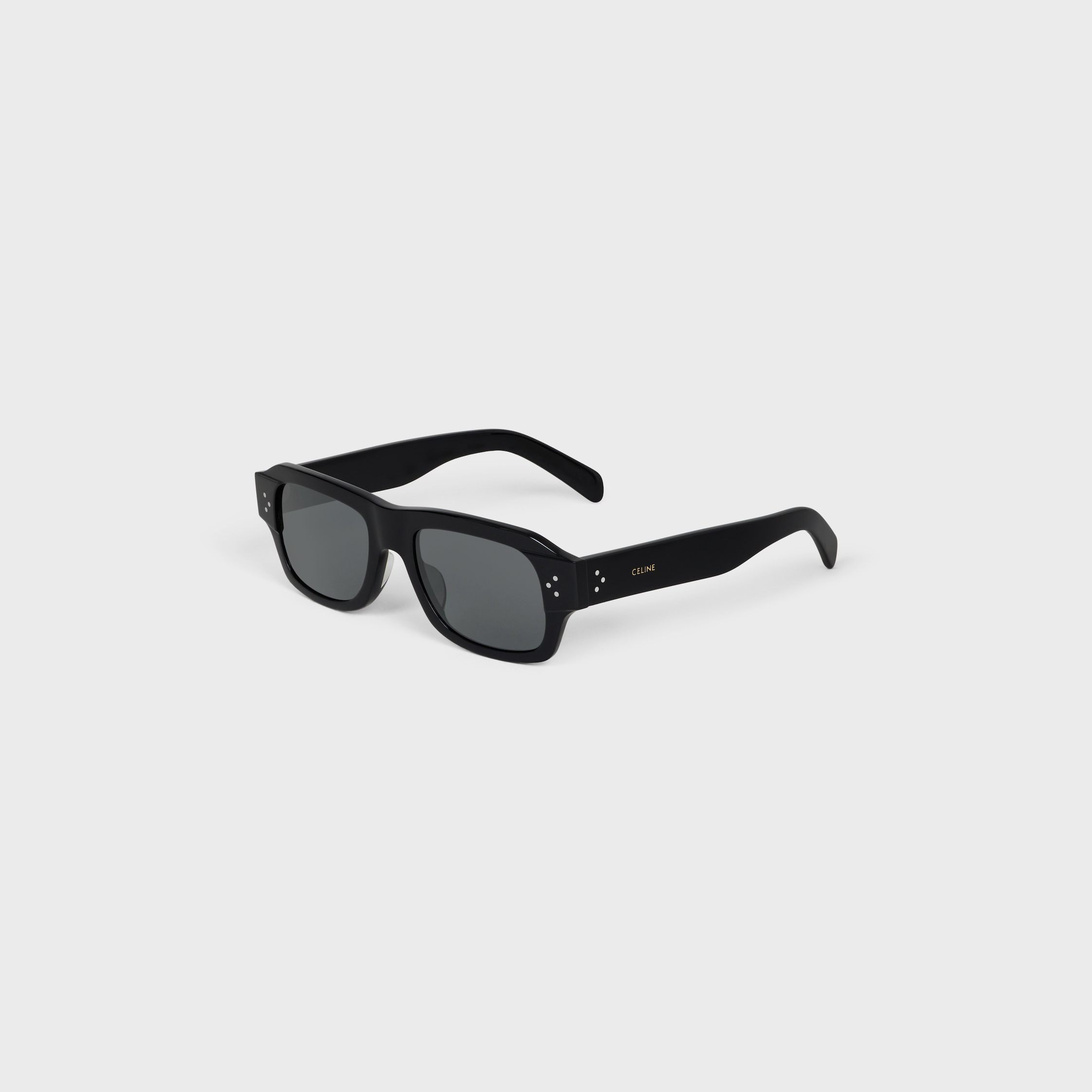 Black Frame 61 sunglasses in Acetate - 2